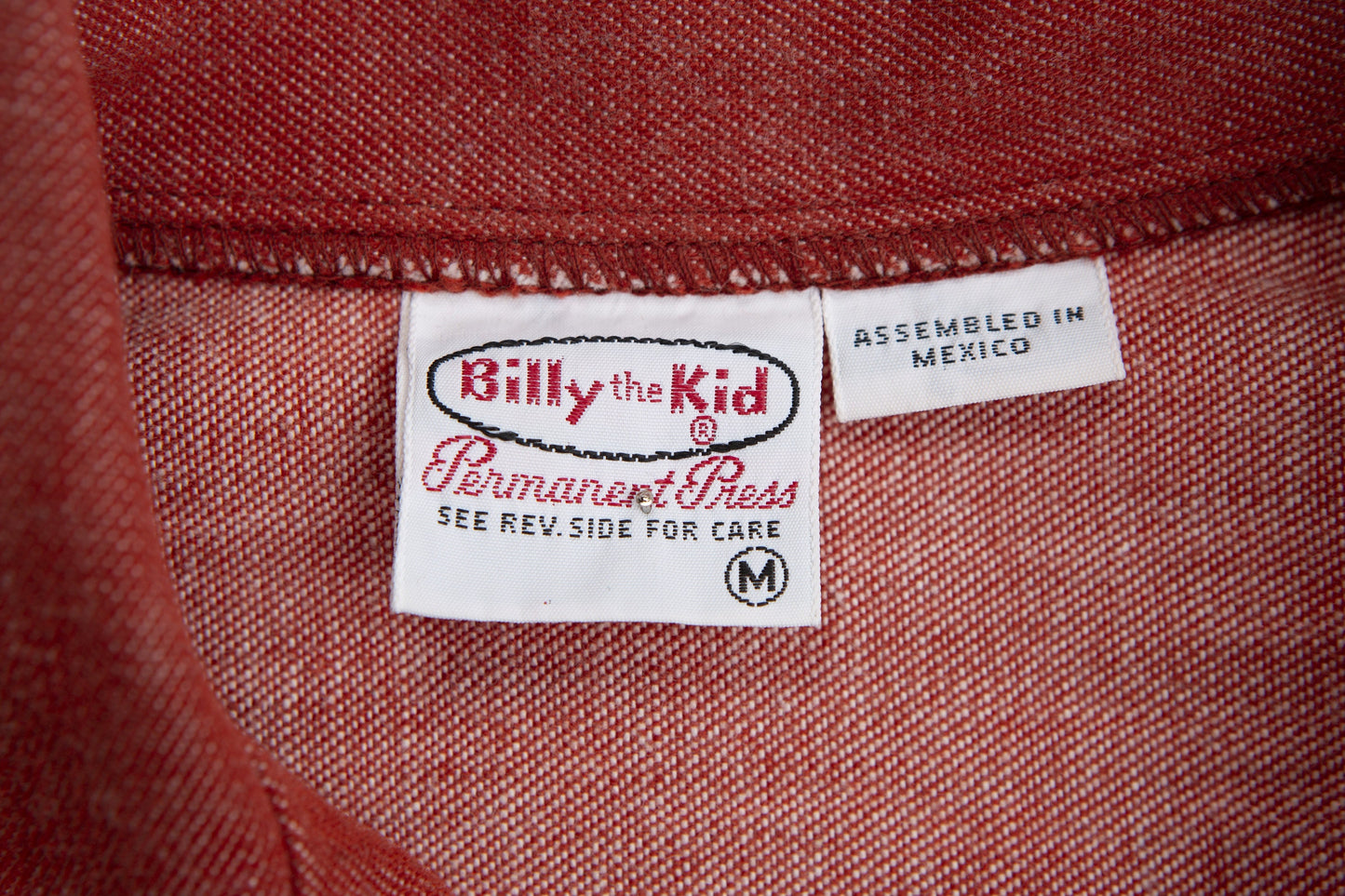 Vintage 1970s Red Jacket by Billy the Kid