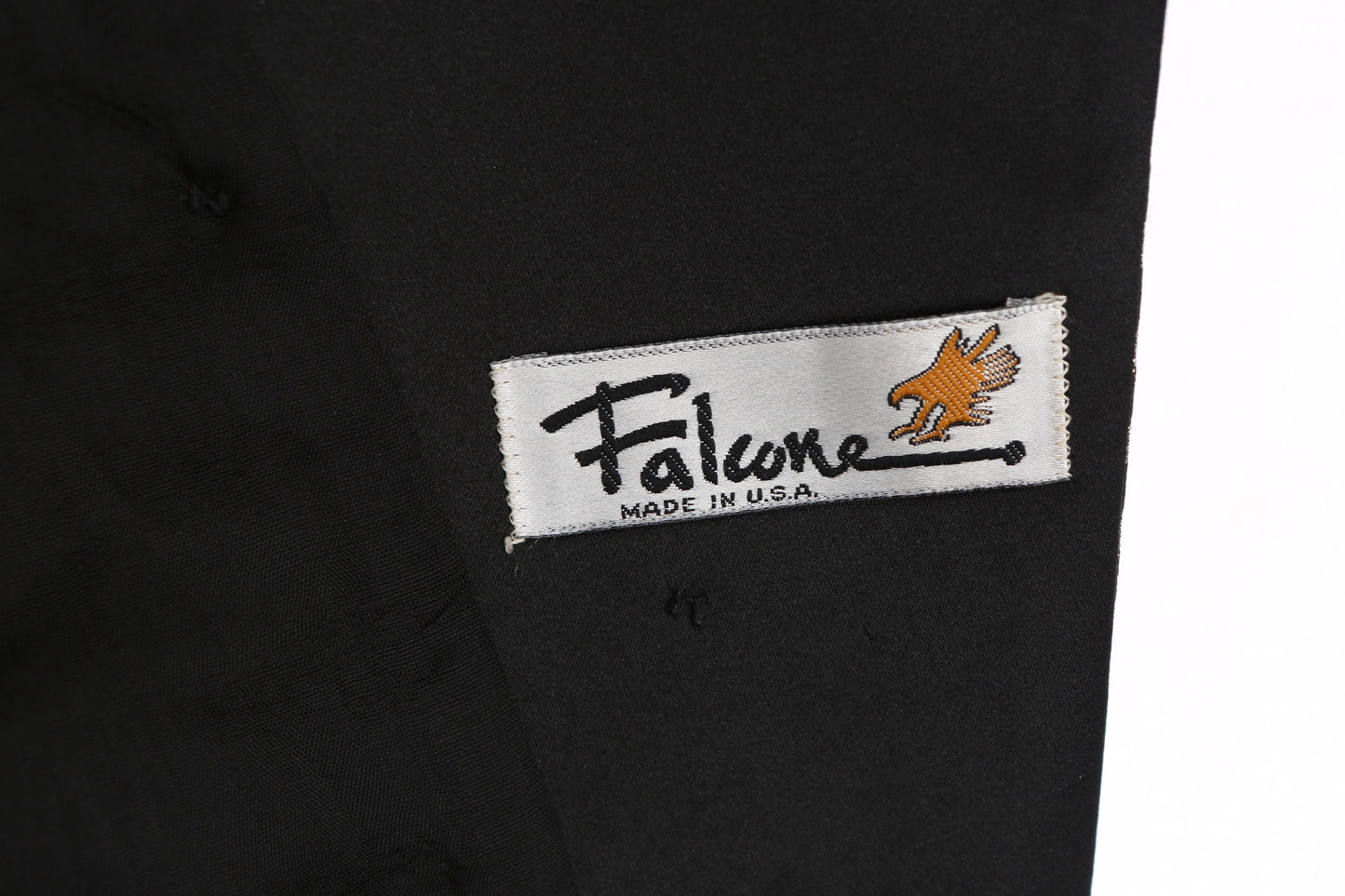 Vintage Men's Tailcoat with Metallic Silver Striped Pattern