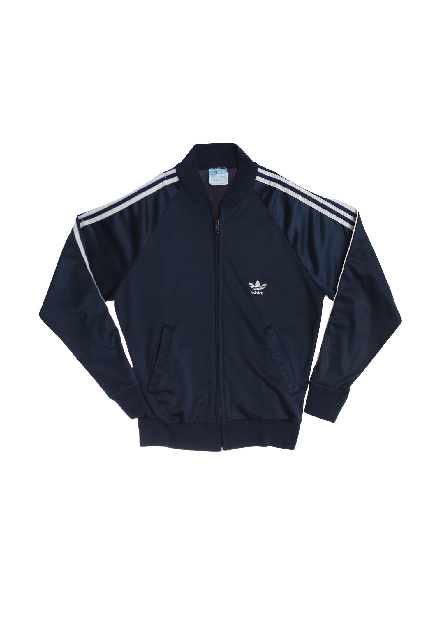 Vintage Adidas Blue Sleeve Striped Jogging Top