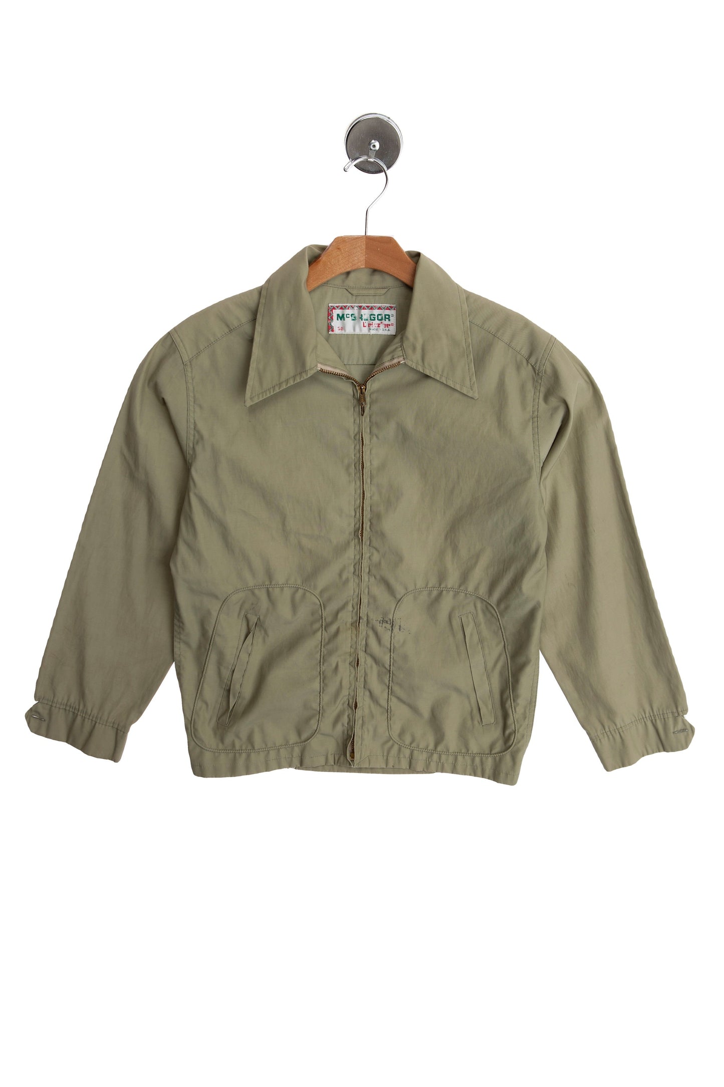 Vintage McGregor Men's Casual Green Jacket