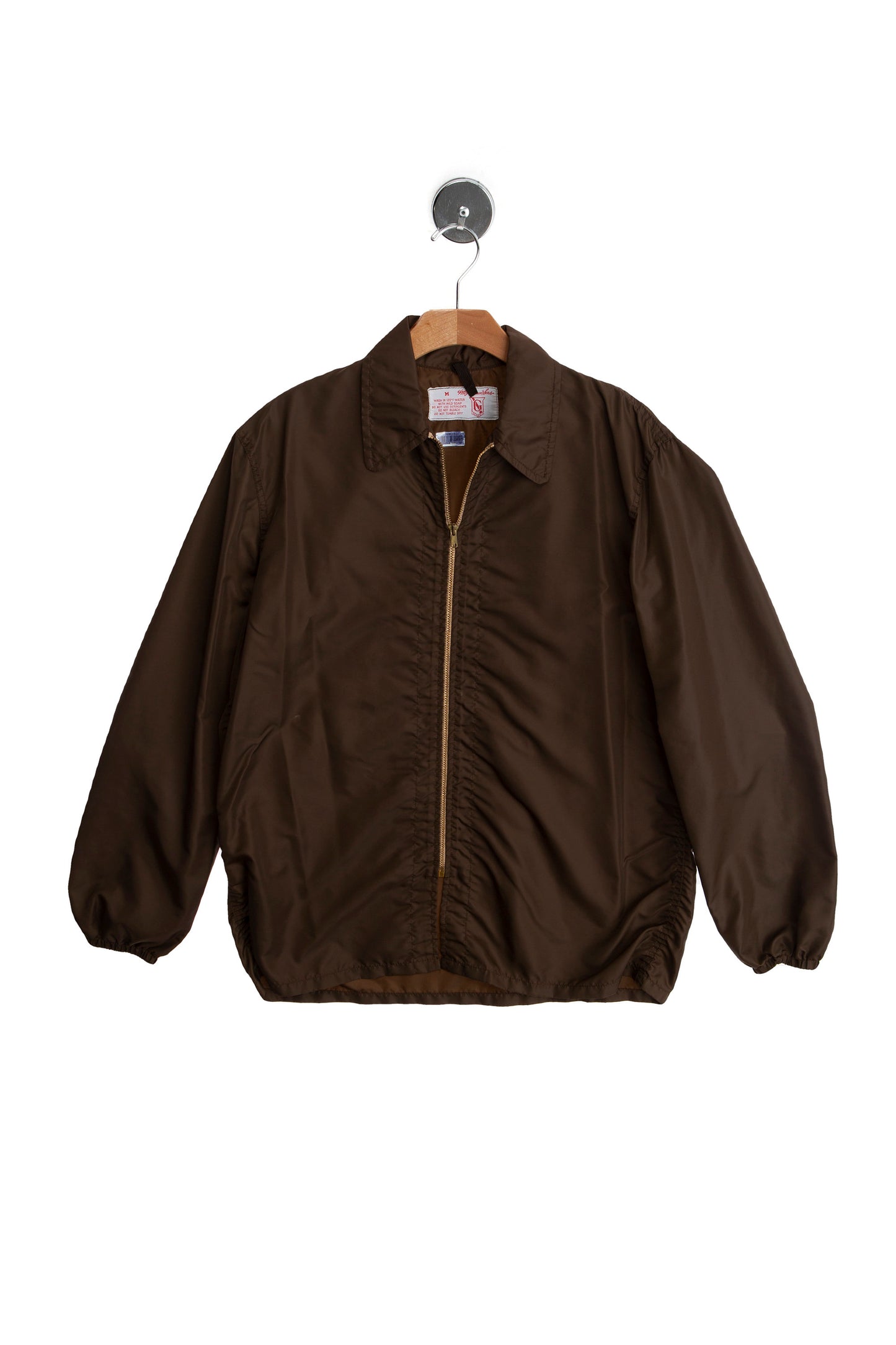Vintage Men's Brown Nylon Jacket