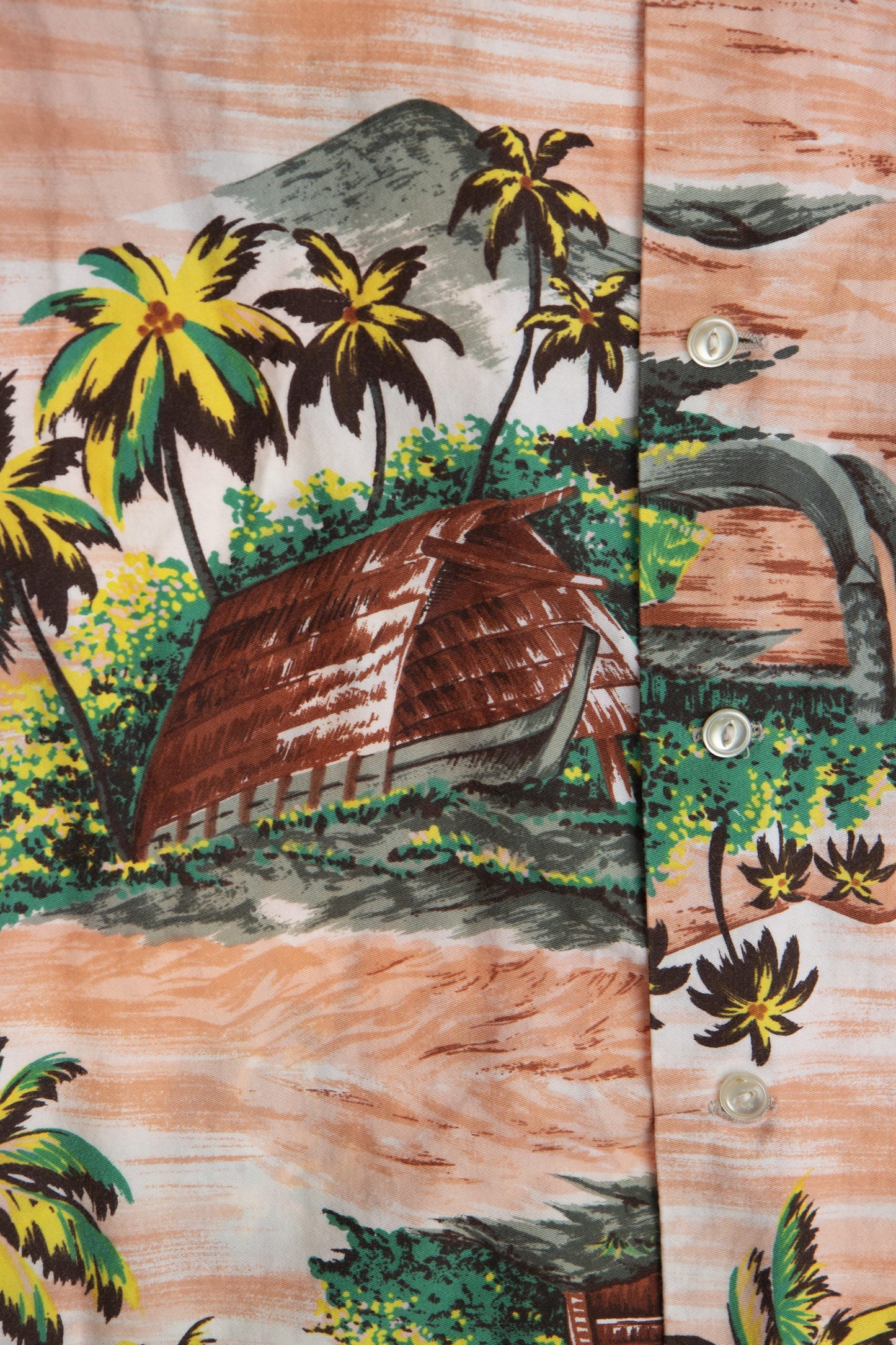 Vintage Hawaiian Shirt by Kole kole - Made in Hawaii - Era 1960s - 1970s