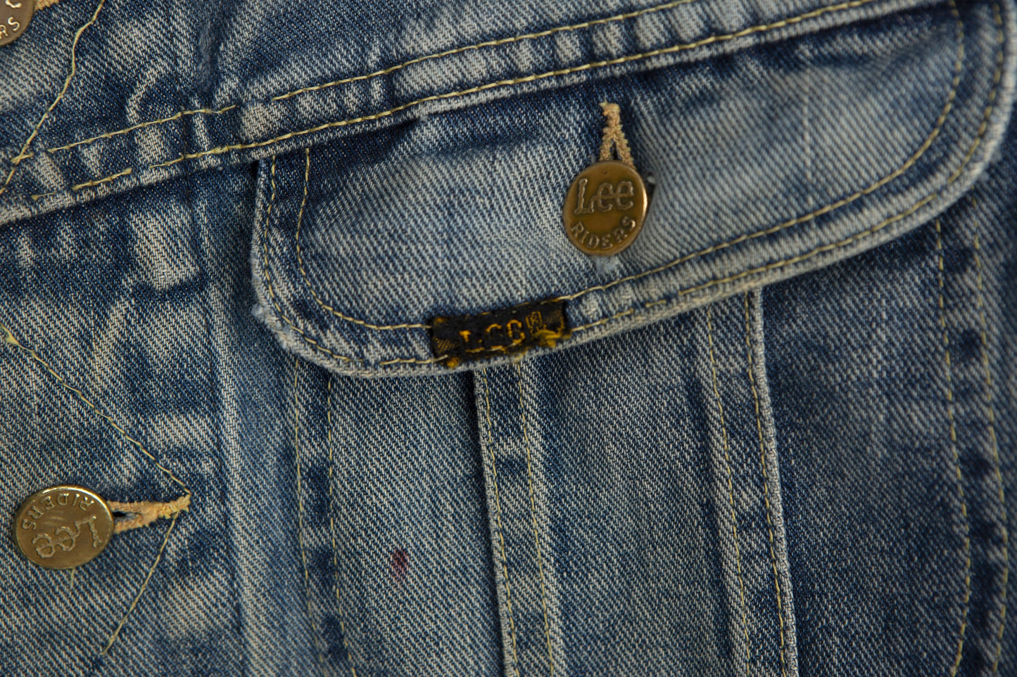 Vintage Lee Denim Jacket - Era 1960s - 1970s