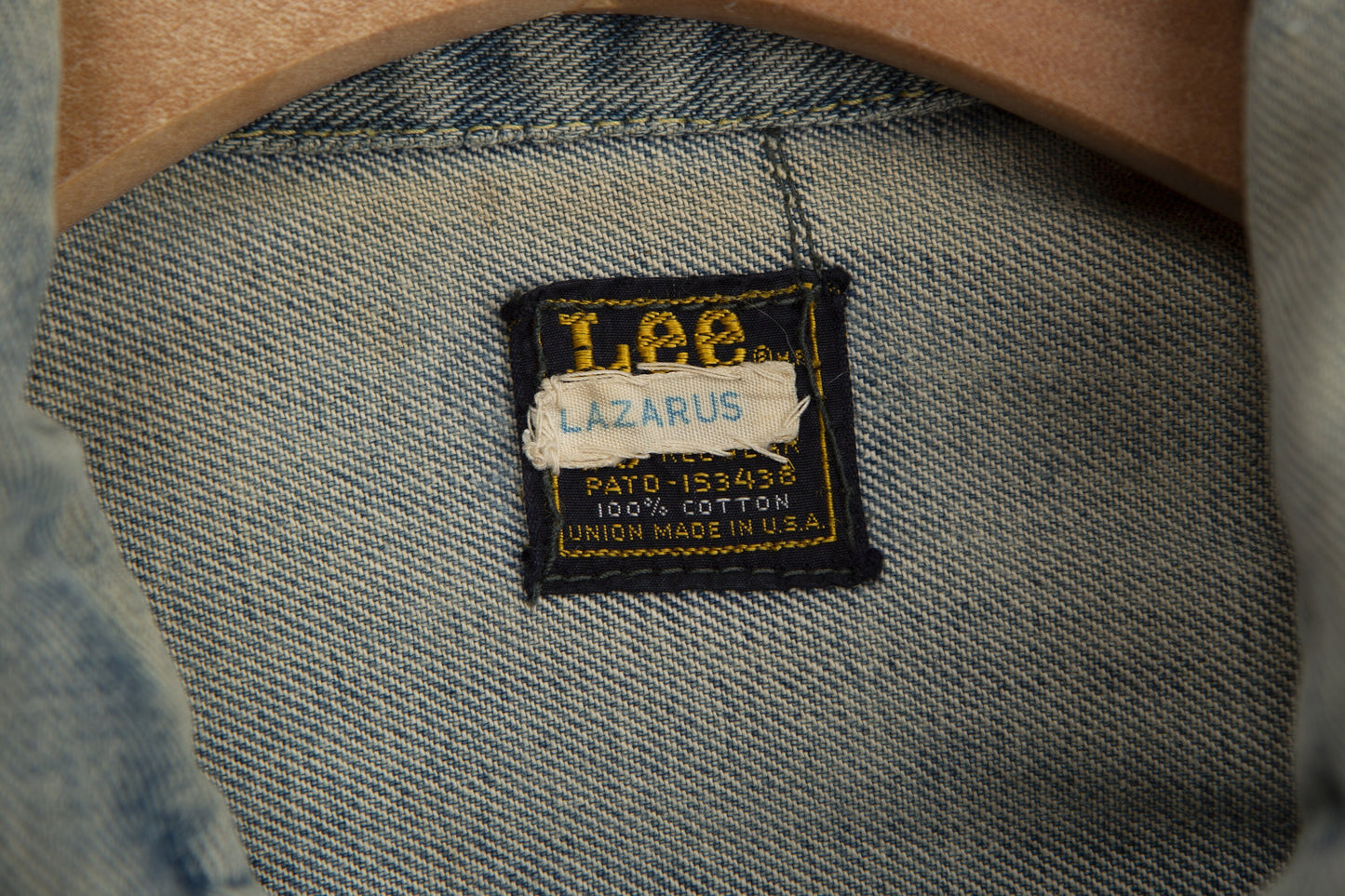 Vintage Lee Denim Jacket - Era 1960s - 1970s