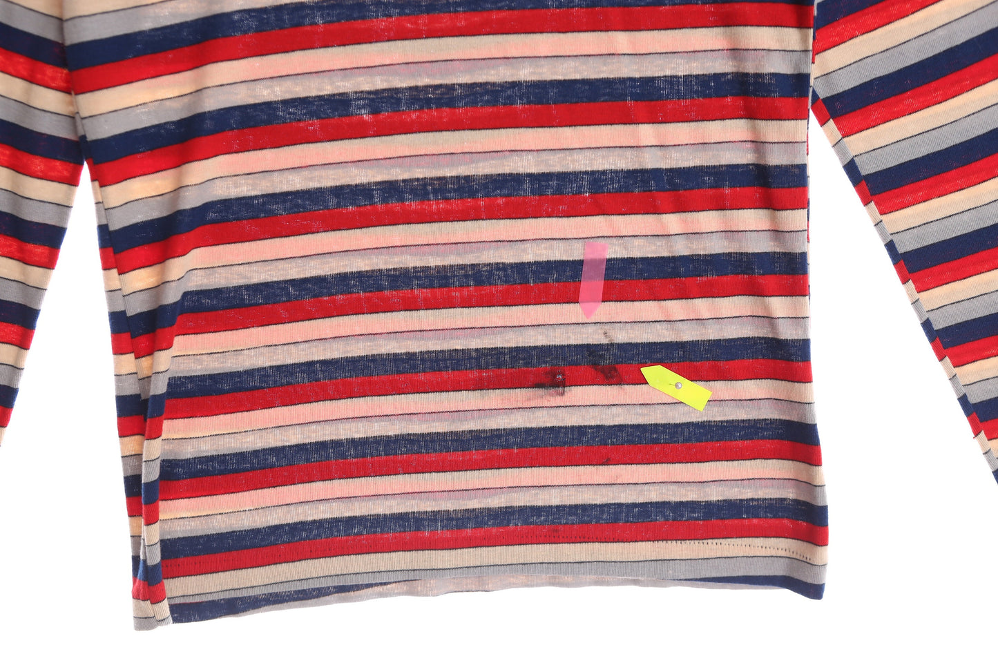 Vintage Turtleneck Striped Shirt