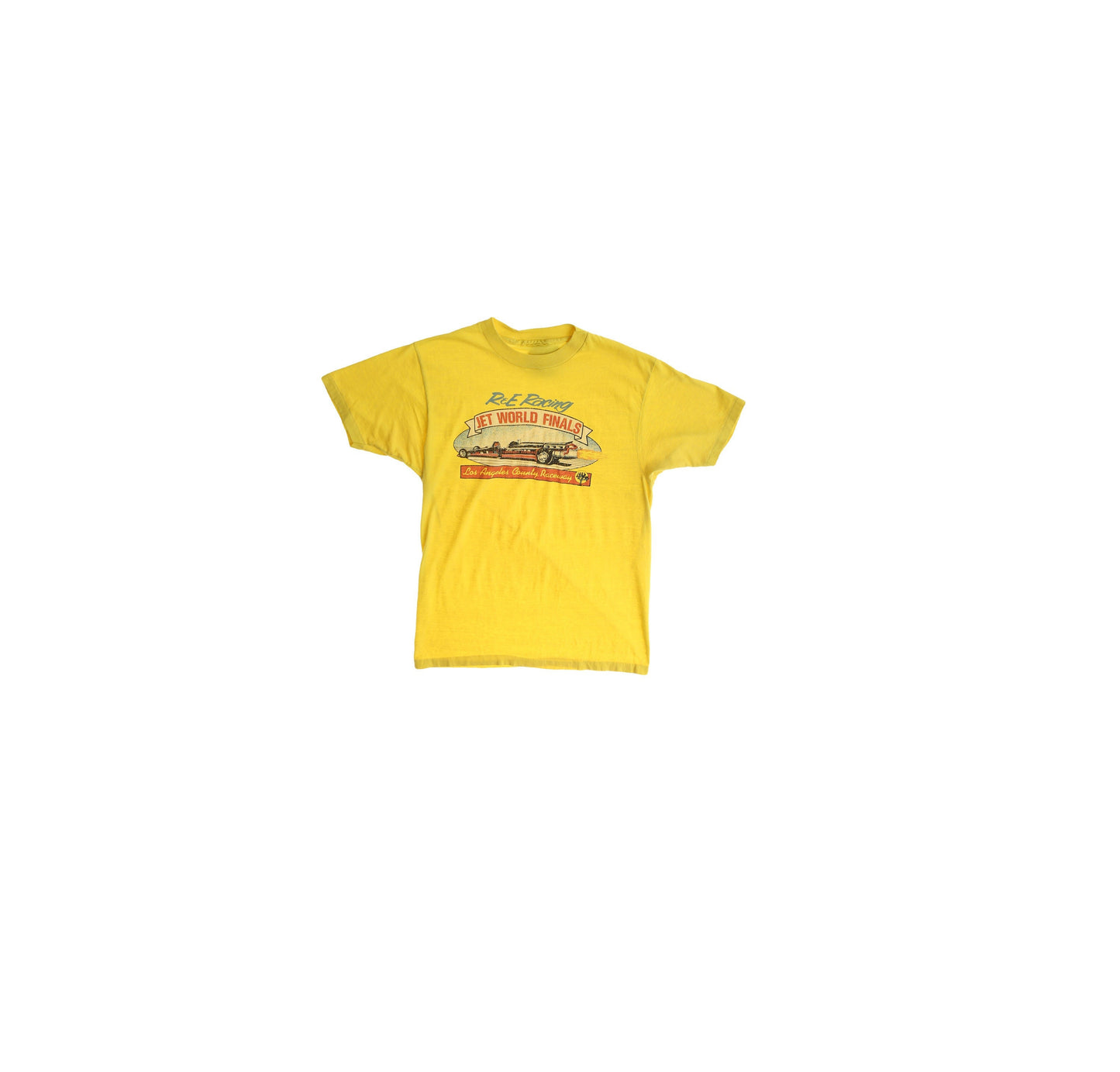 Jet World Finals Vintage Yellow Graphic T-shirt