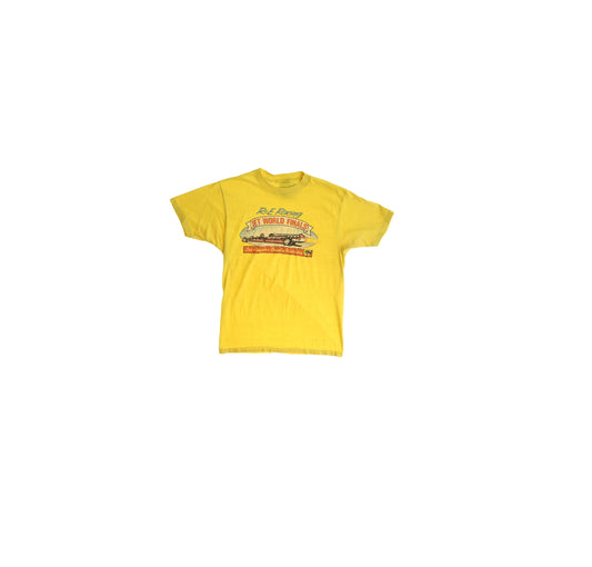 Jet World Finals Vintage Yellow Graphic T-shirt