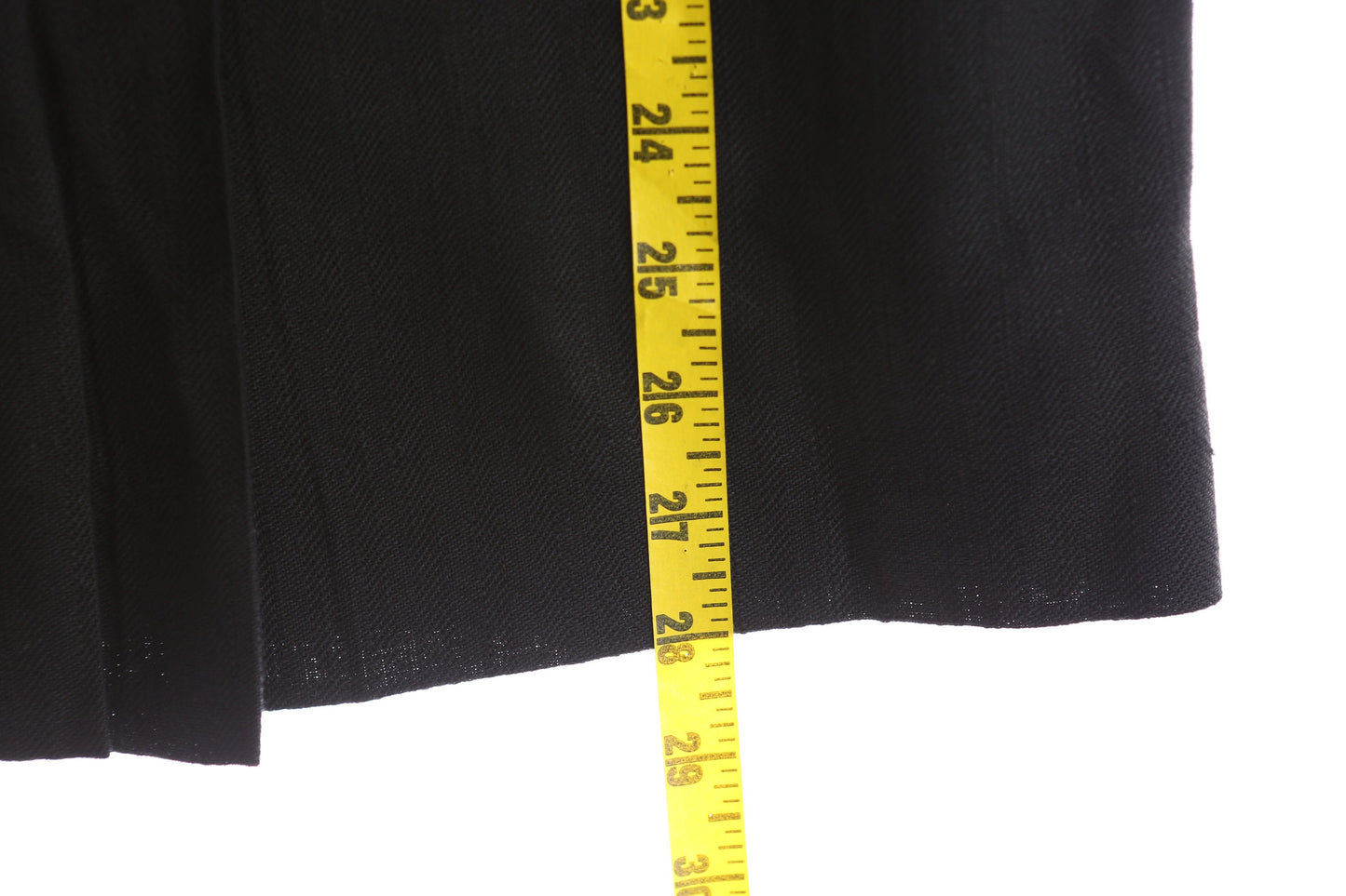 Vintage Christian Dior Black Casual Skirt