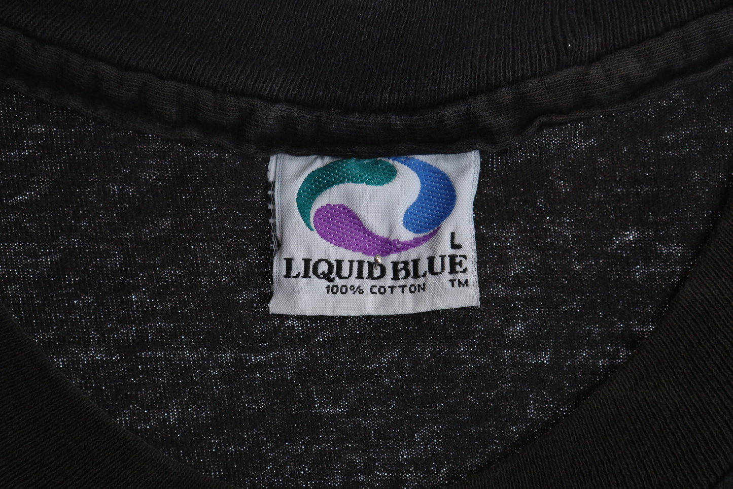 Vintage Biker Graphic T-shirt by Liquid Blue