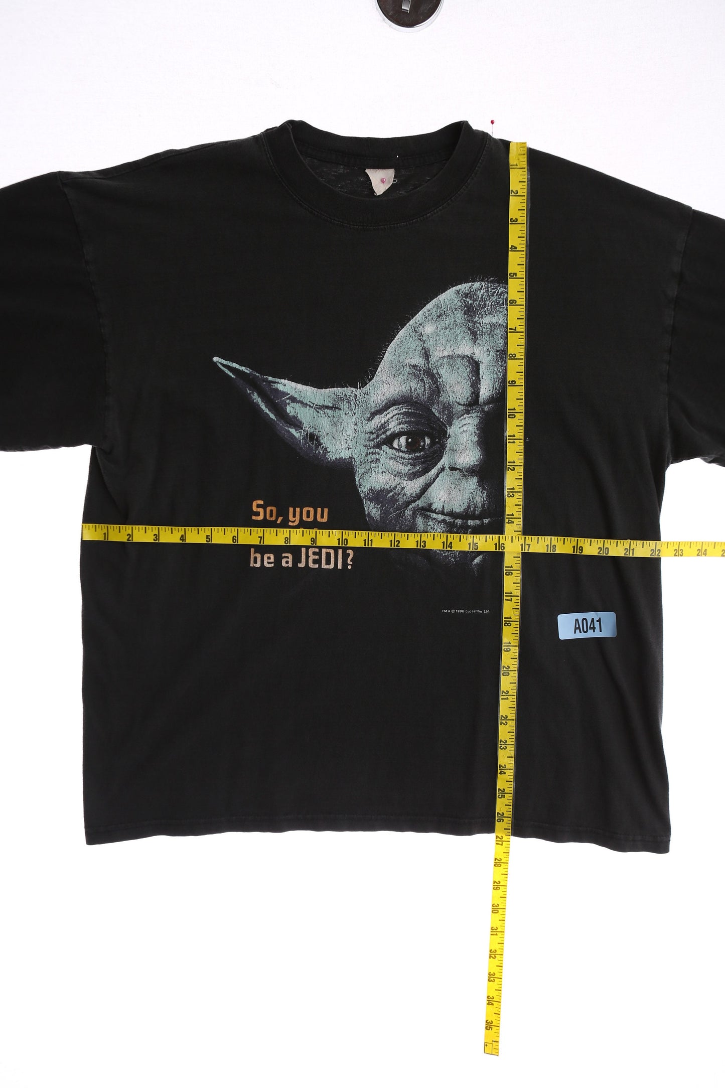 Vintage Joda Graphic T-shirt - So, you want to be Jedi? - Era 1990s
