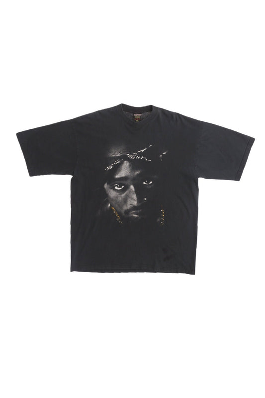 Vintage Black Graphic T-shirt - 2Pac Print
