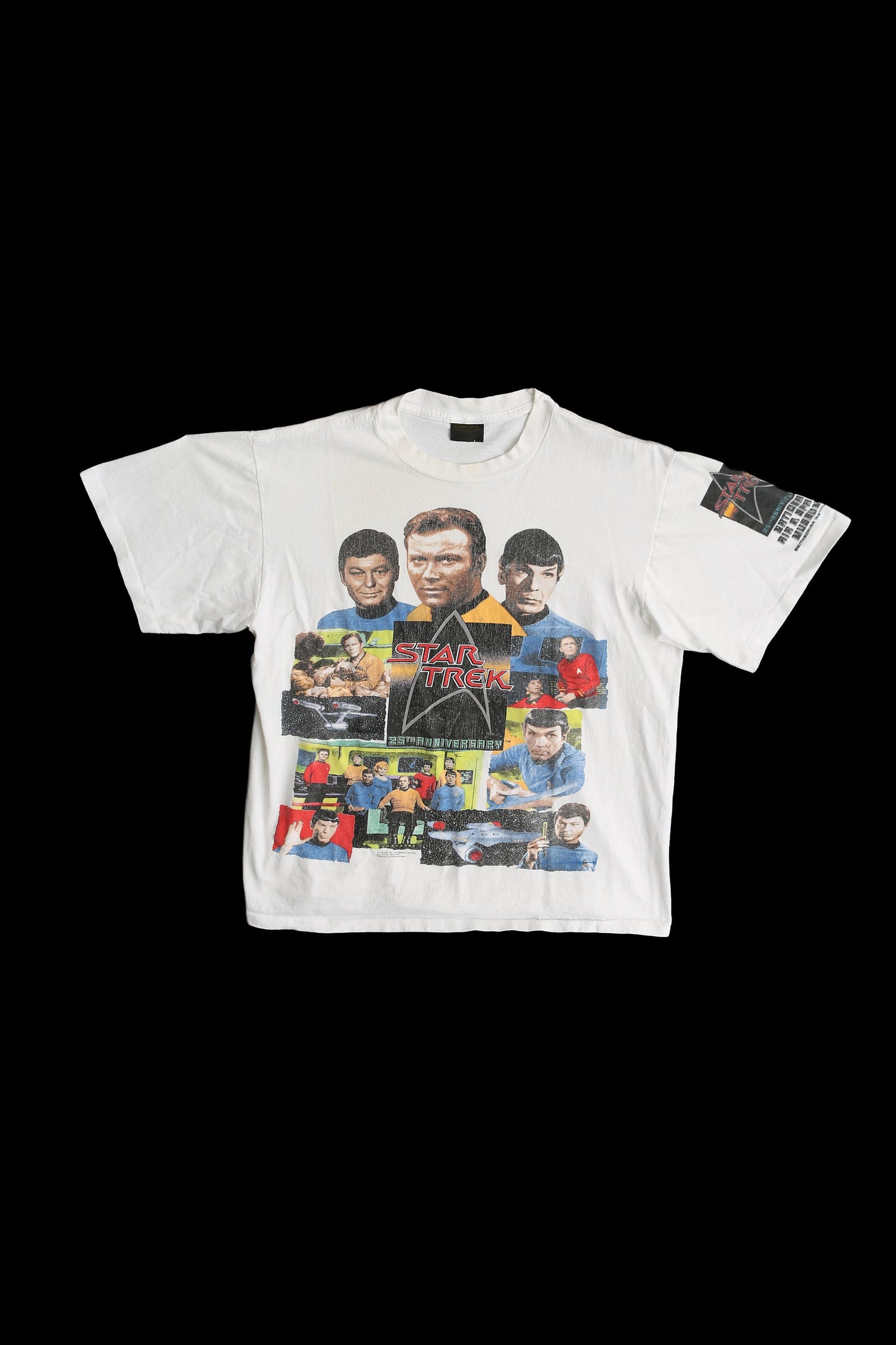 Vintage Star Trek 25th Anniversary Graphic T-shirt
