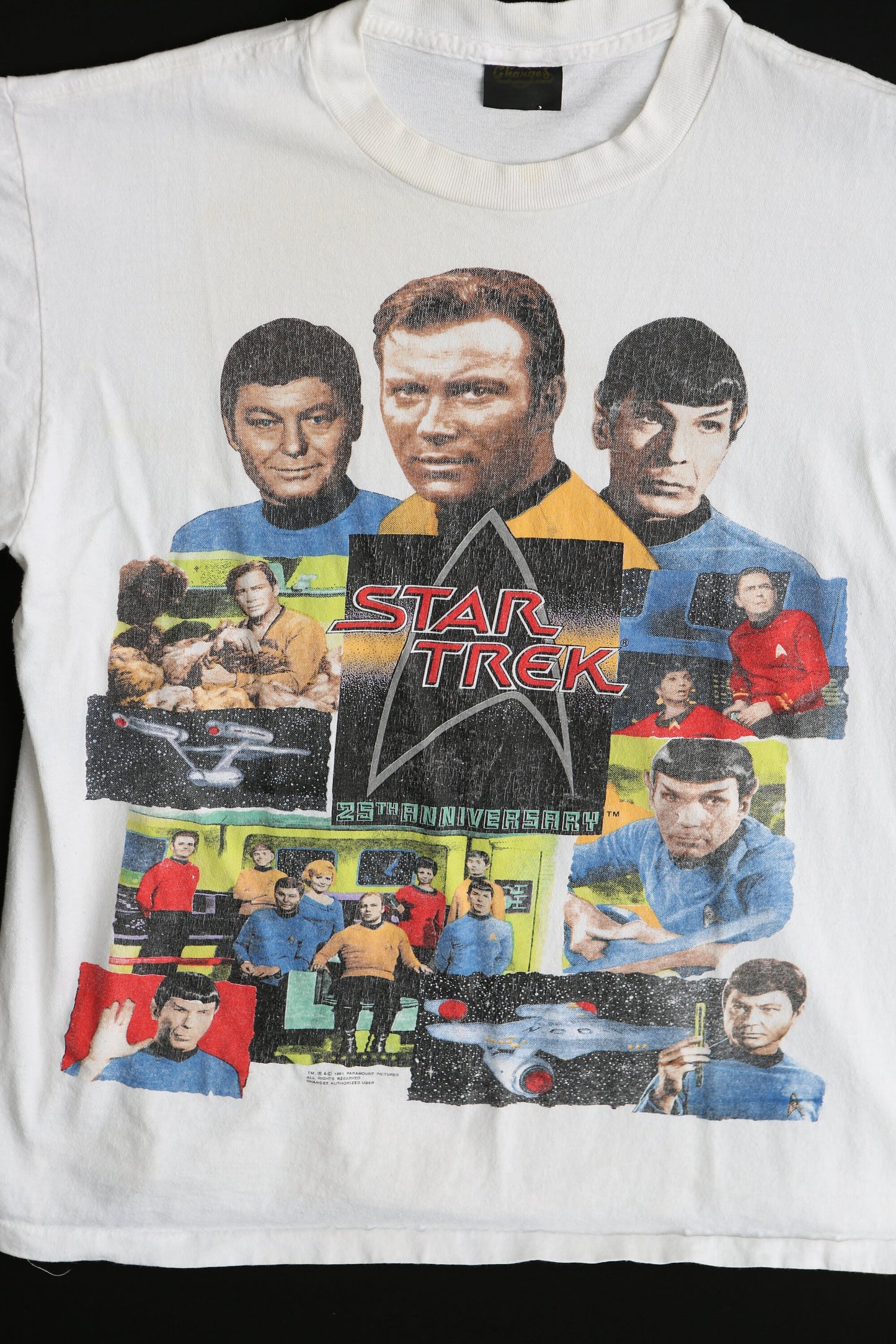Vintage Star Trek 25th Anniversary Graphic T-shirt