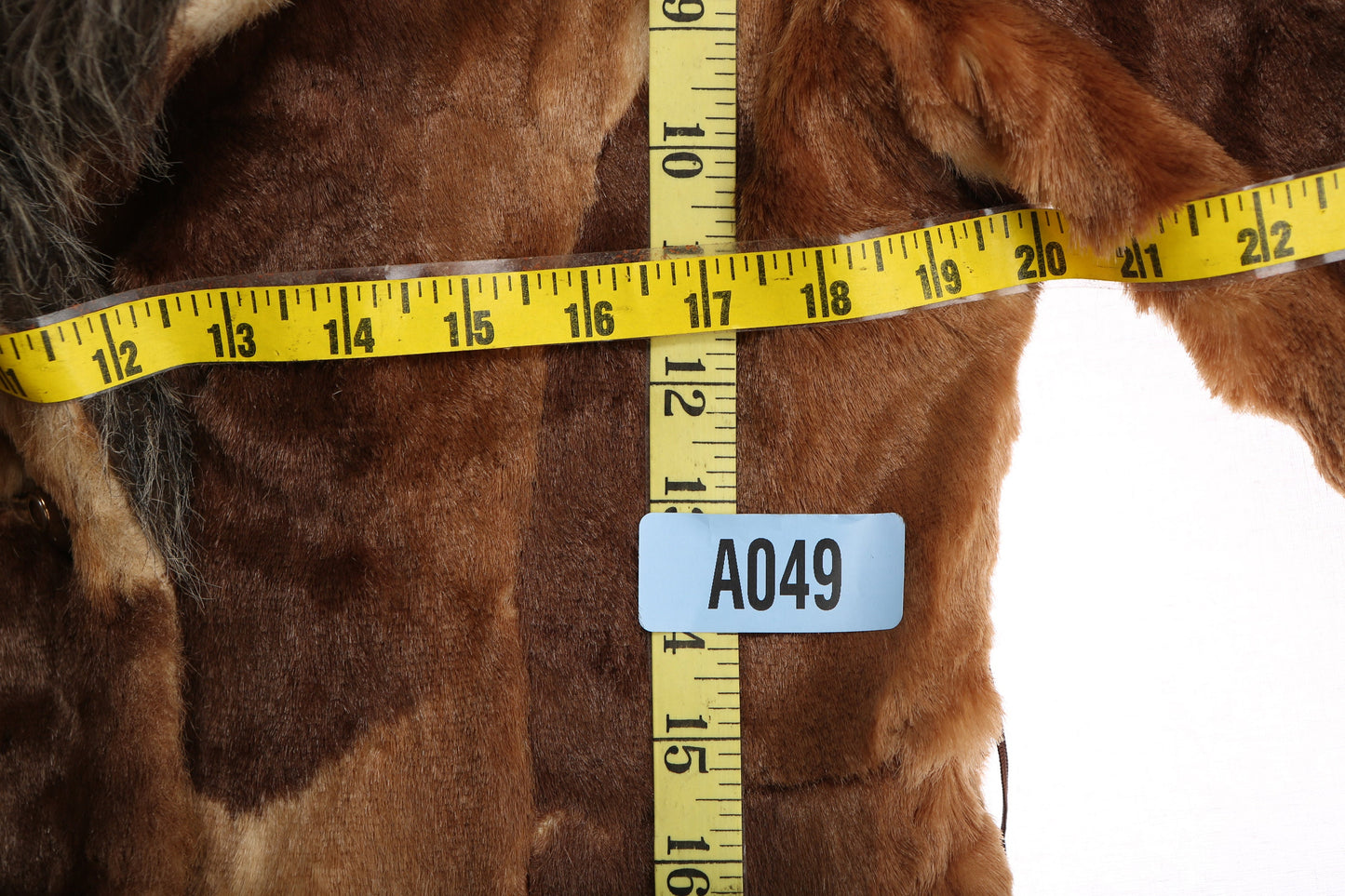 Vintage Women Fur Coat - Patchwork - Era 1960's - 1970's