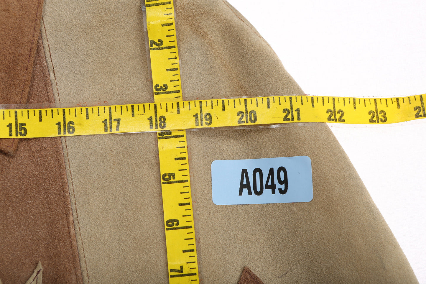 Vintage Women Suede Poncho - Era 1960's - 1970's