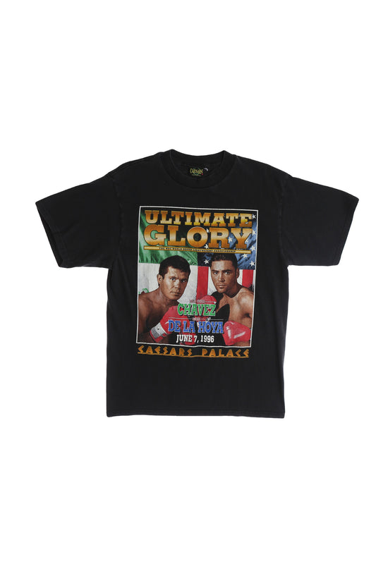 Ultimate Glory Chavez VS De La Hoya Cesars Palace Boxing Event Graphic T-shirt