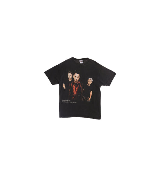 Depeche Mode The Singles Tour 86 > 98 Black Graphic T-shirt