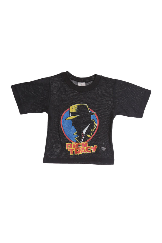 Dick Tracy Black Vintage Graphic T-shirt