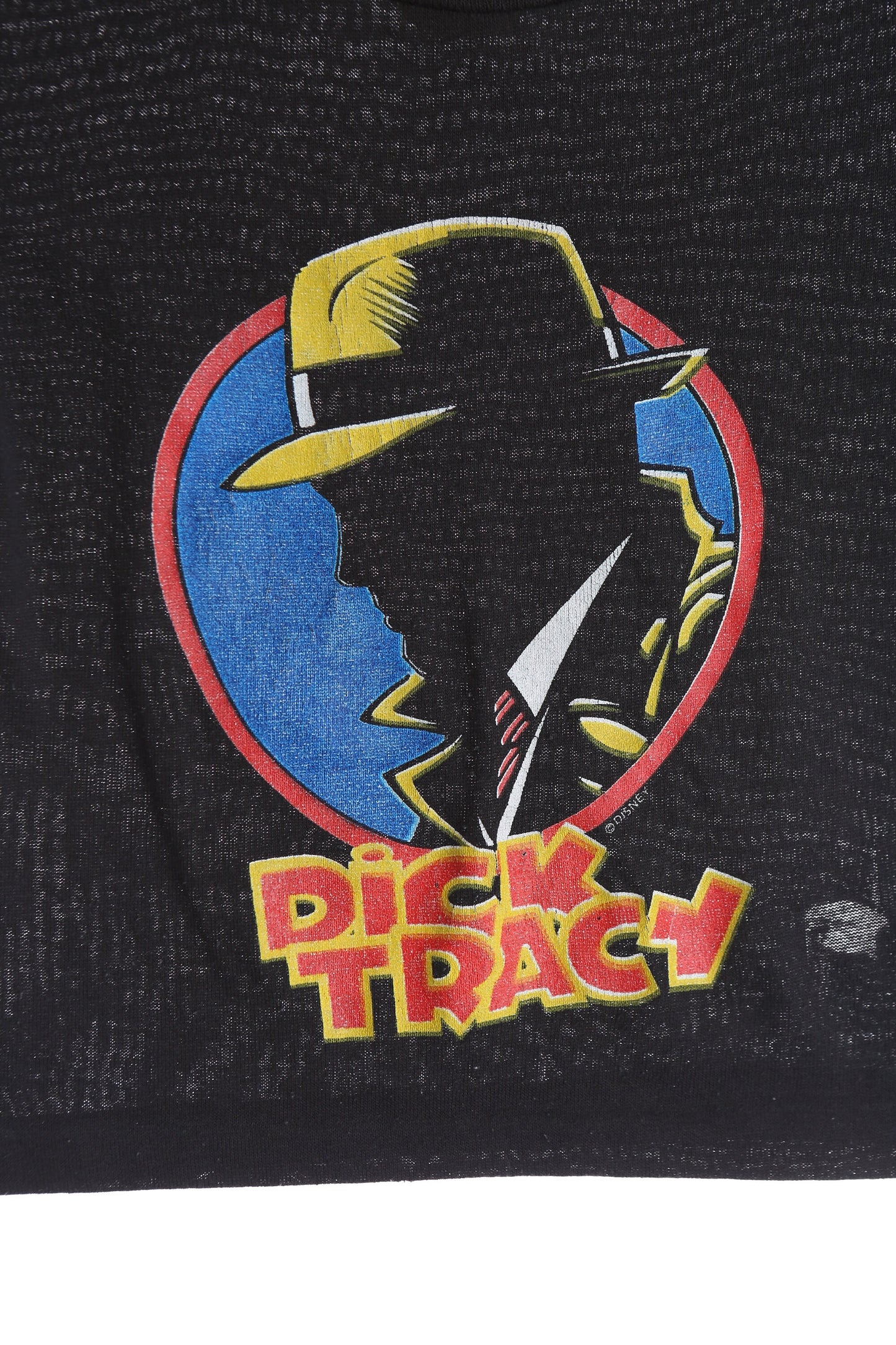 Dick Tracy Black Vintage Graphic T-shirt