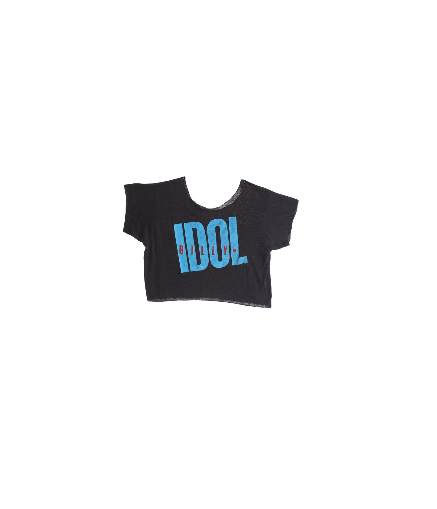 Billy Idol Vintage Cropped Graphic T-shirt