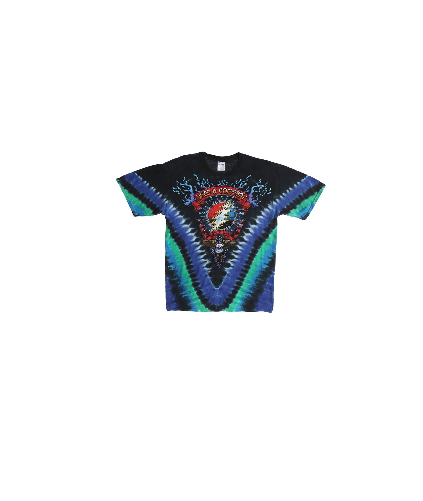 Dead and Company Tie Dye Rock Concert T-shirt