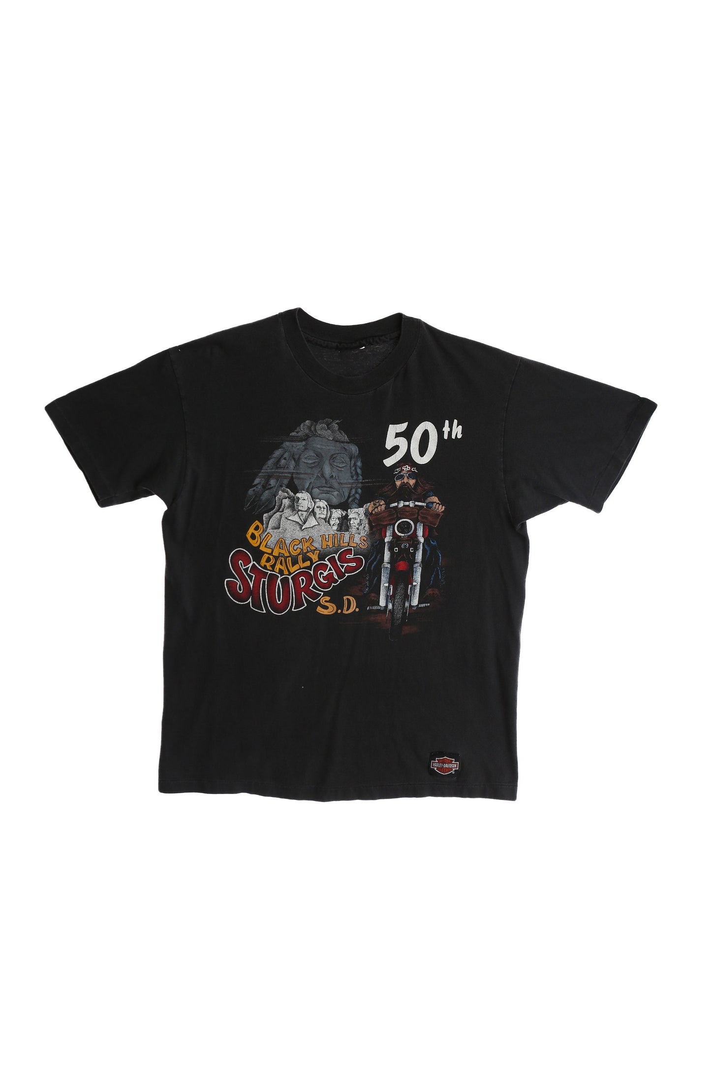 Black Hills Rally - 50th Sturgis Rally - Black Graphic T-shirt