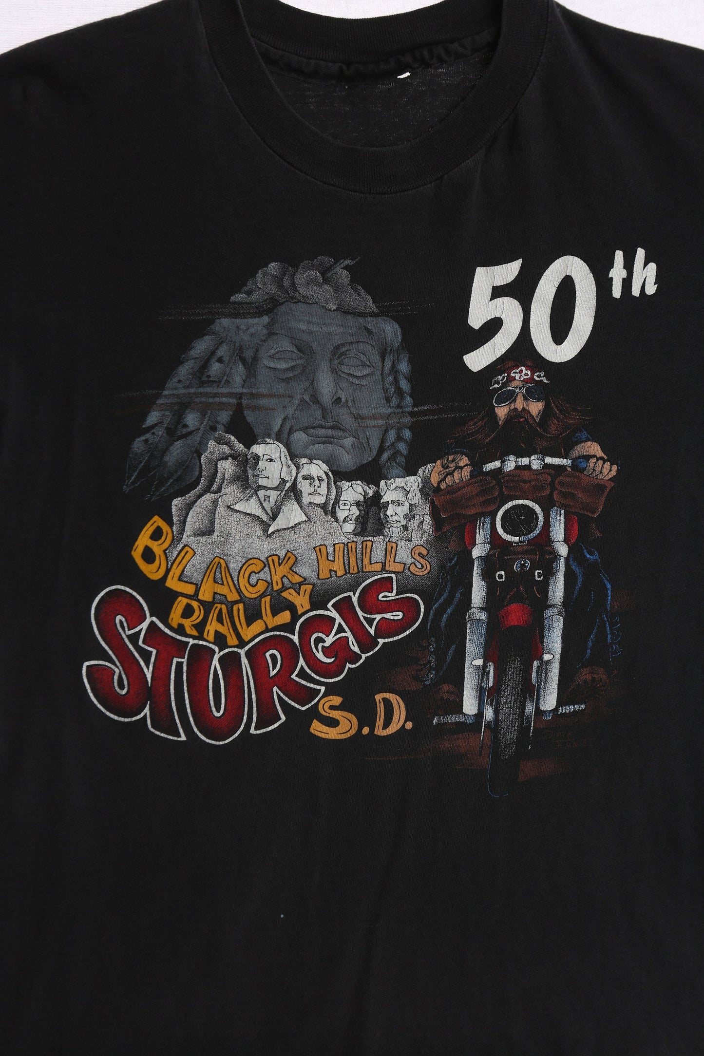 Black Hills Rally - 50th Sturgis Rally - Black Graphic T-shirt