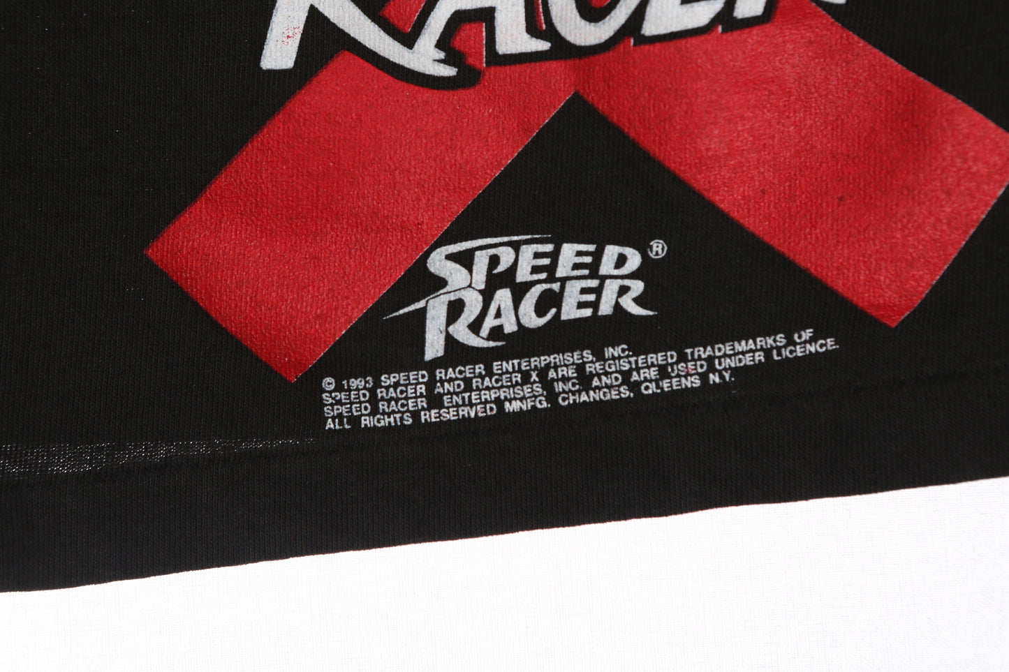 Vintage Speed Racer Graphic T-shirt - Changes T-shirt Label