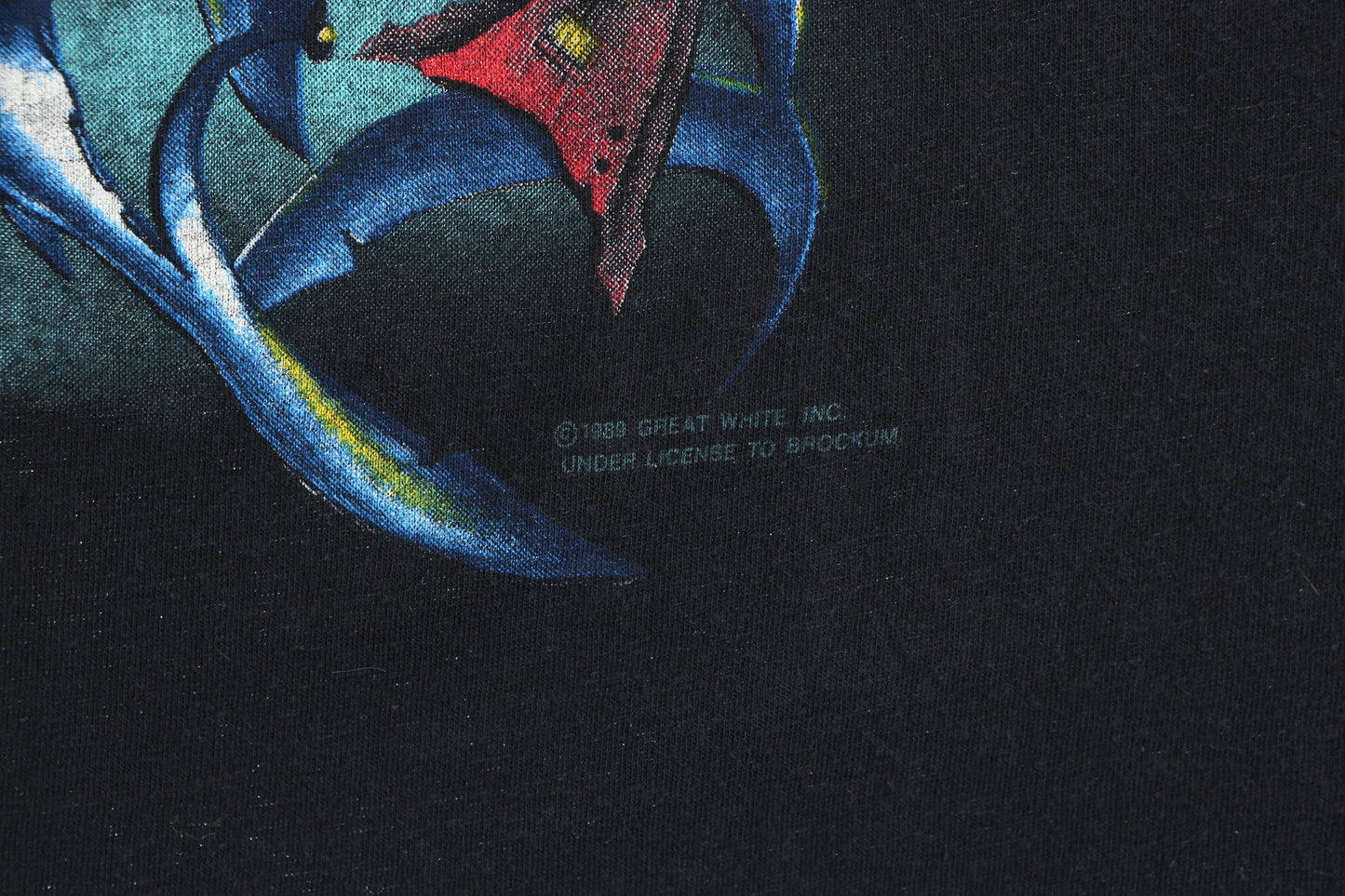 Great White 1989 Tour Rock Graphic T-shirt