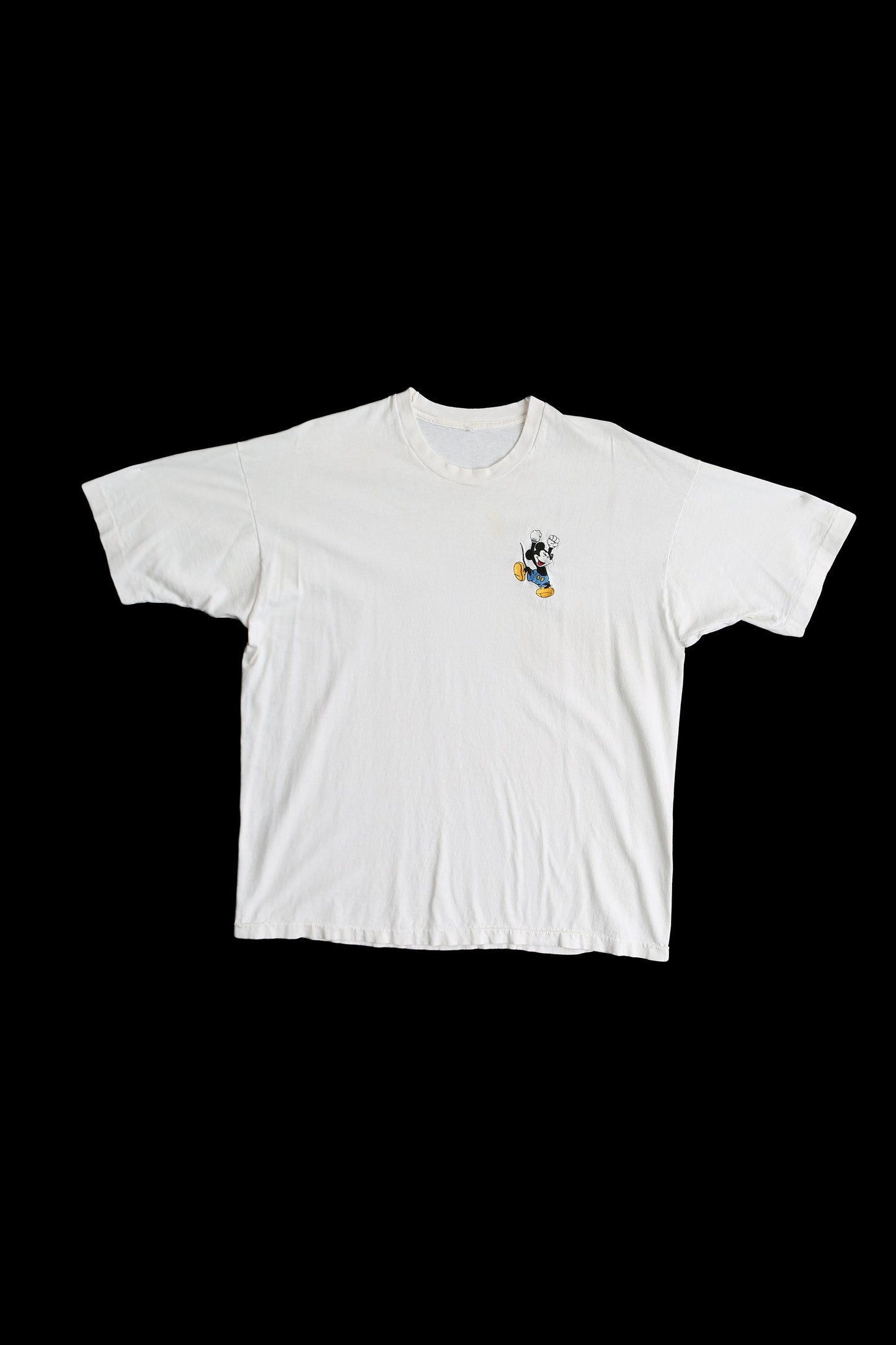 Vintage Mickey Mouse Embroidered T-shirt