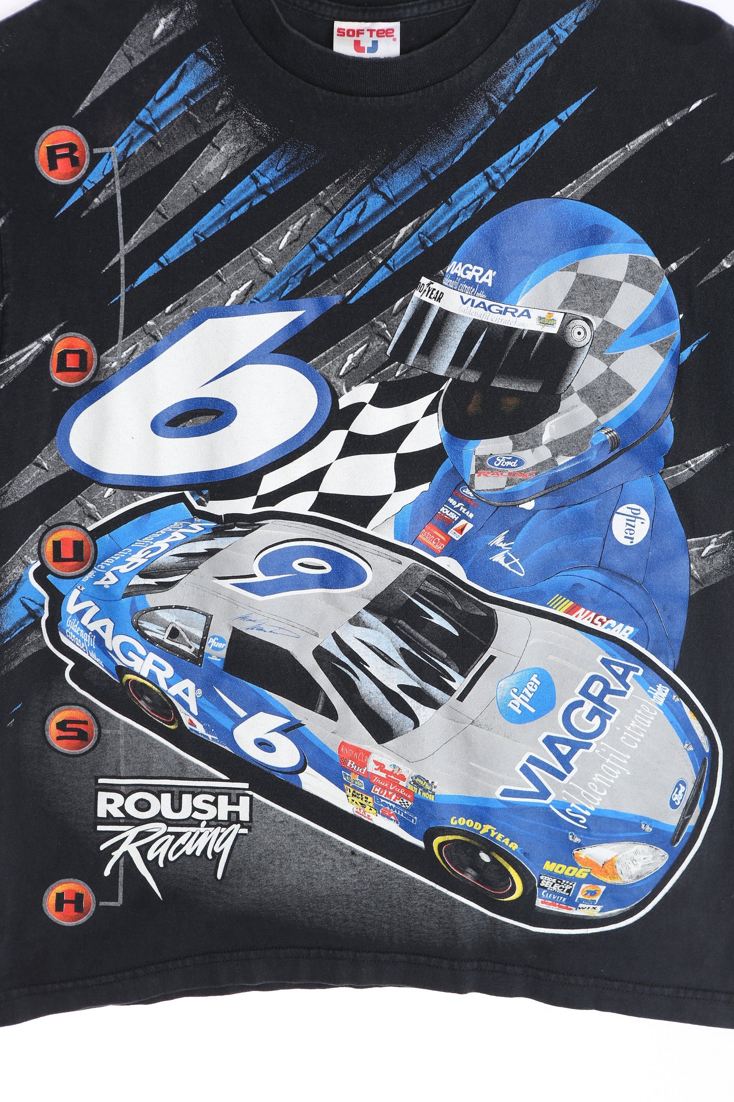 Racing Graphic T-shirt - 6 Roush racing - Mark Martin