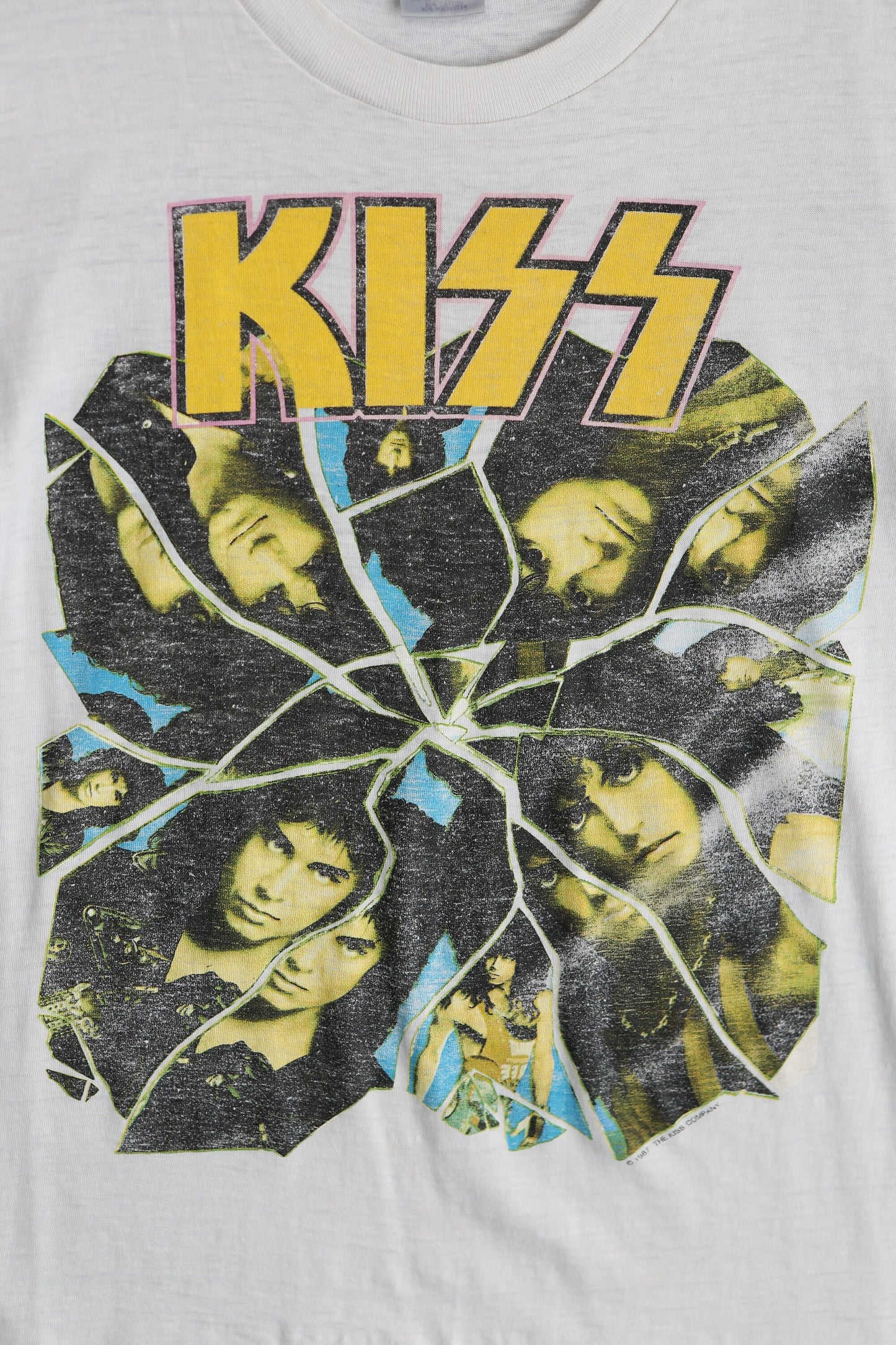 Vintage Kiss T-shirt - I Went Crazy with Kiss