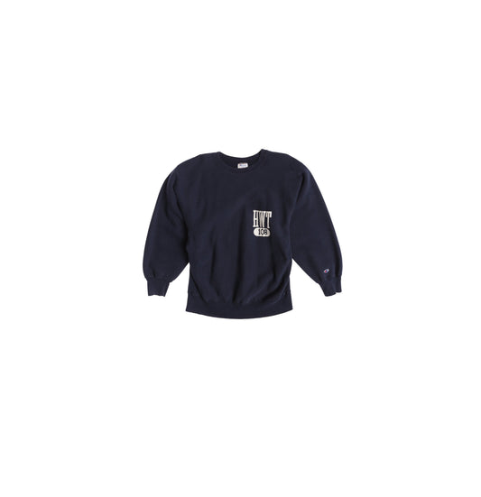 Vintage Champion Sweatshirt with HWT 108 Print - Era 80's - 90's