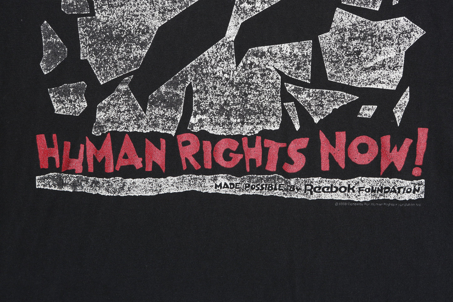 Human rights Now! Graphic T-shirt - 1988 World Tour
