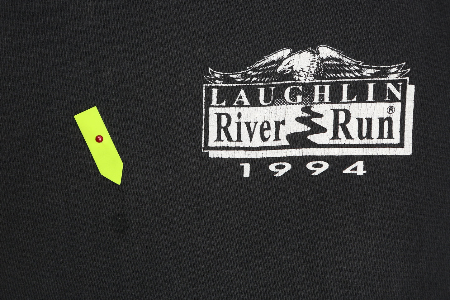 Vintage Harley Davidson Graphic T-shirt - 12th Annual Laughlin Run