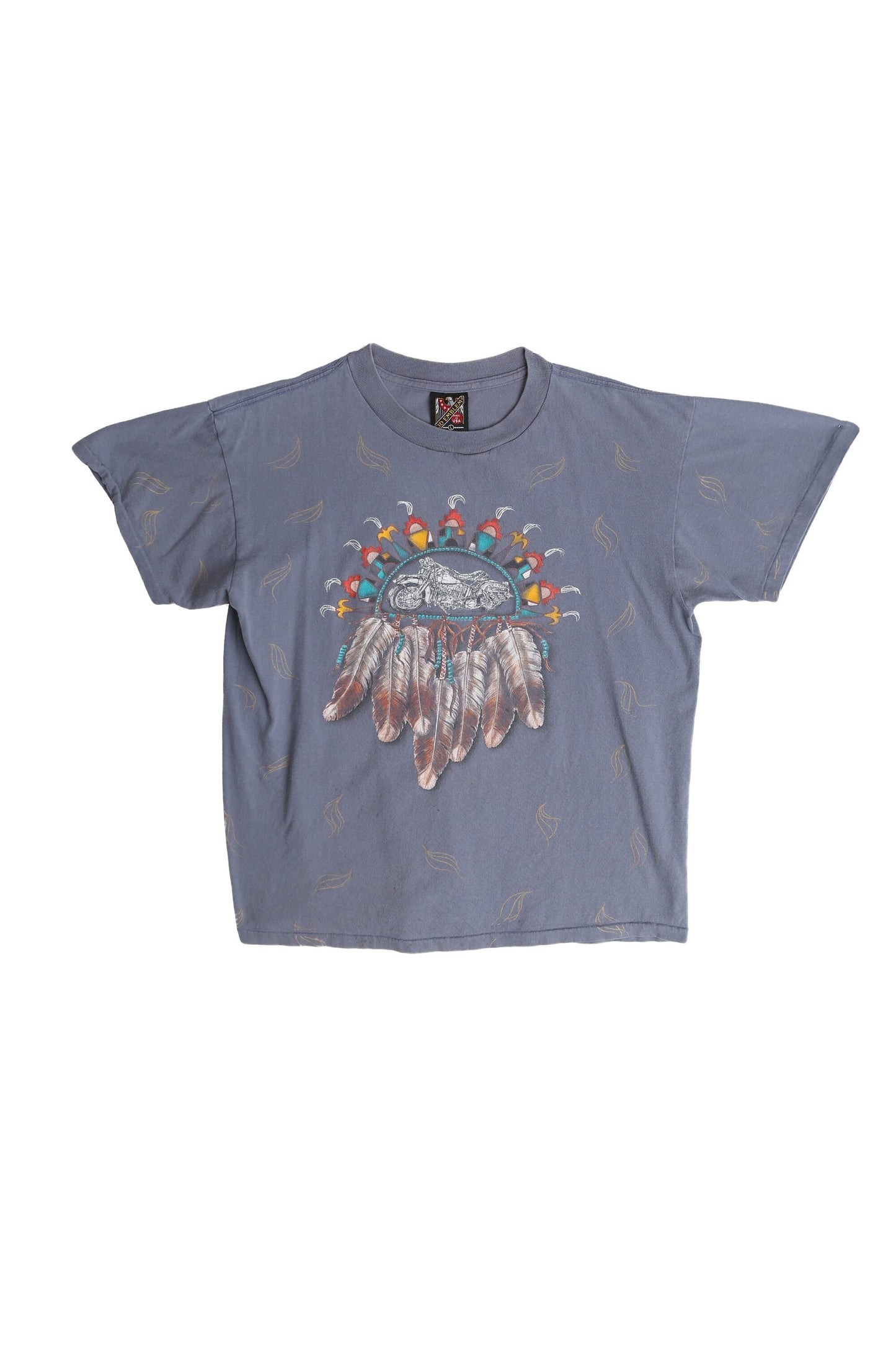 Vintage Motorcycle Graphic T-shirt