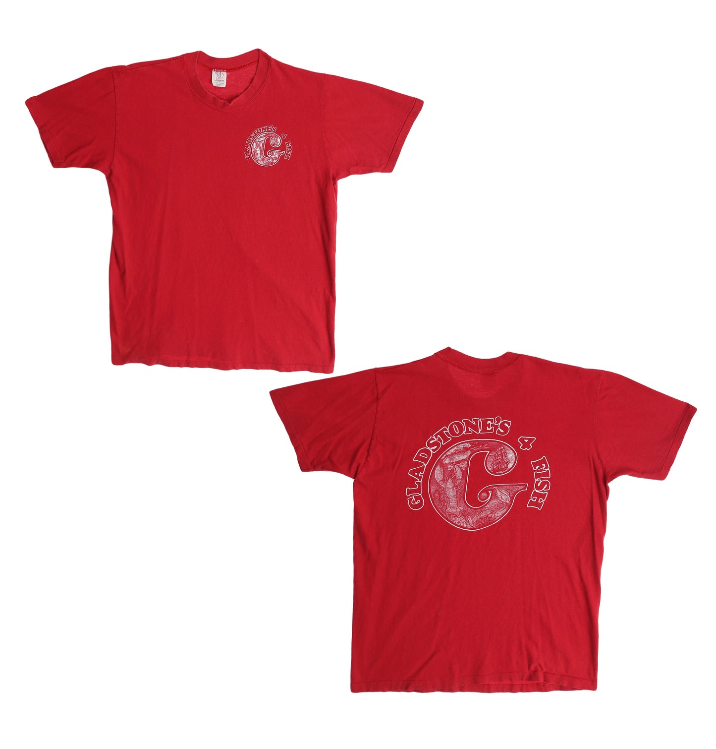 Gladstones's 4 Fish Red Graphic T-shirt