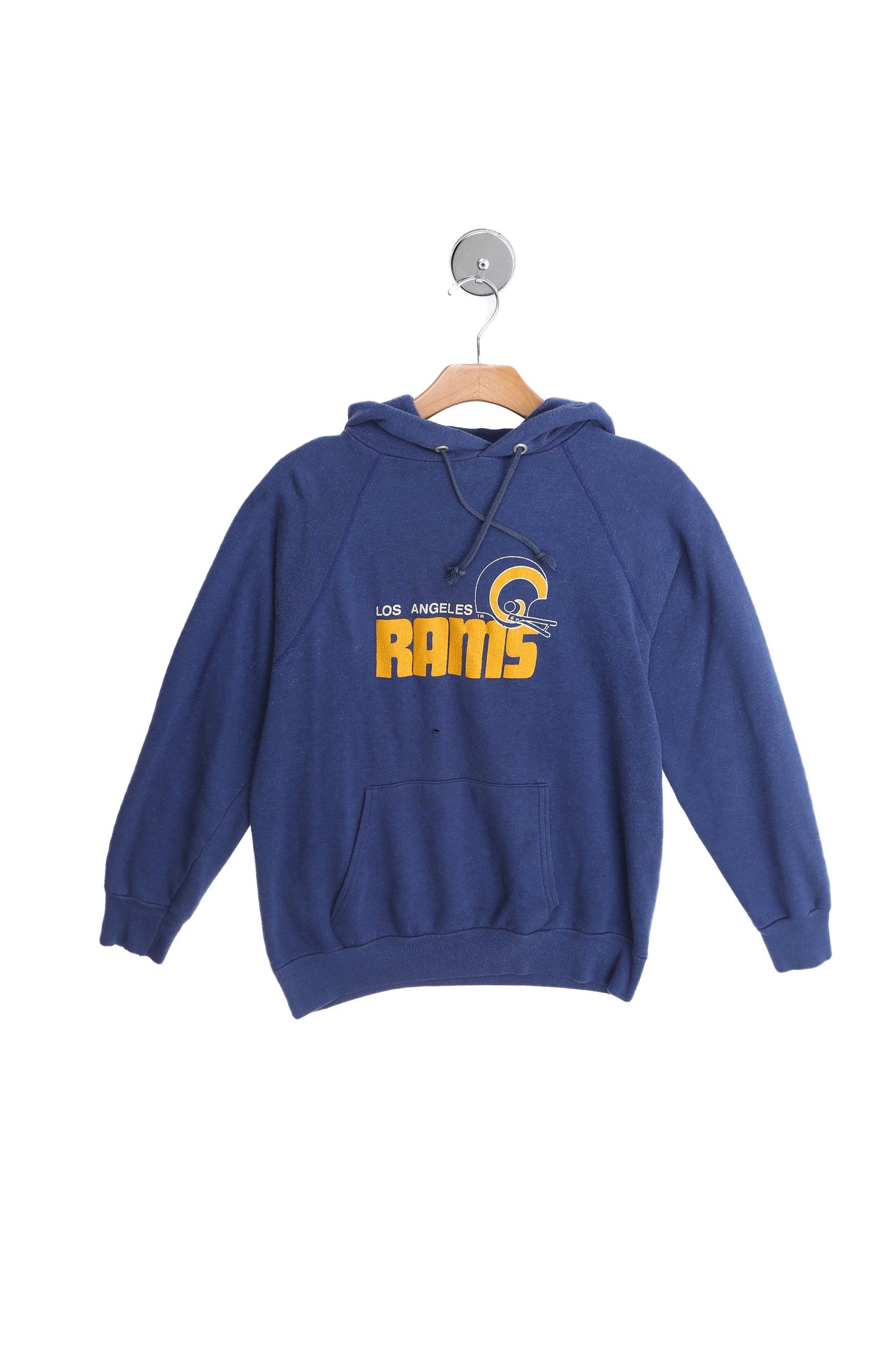 Vintage Rams Graphic Hoodie - Los Angeles Football Team - Champion Label