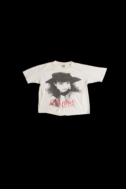 Gloria Estefan Into the Light Tour White Graphic T-shirt