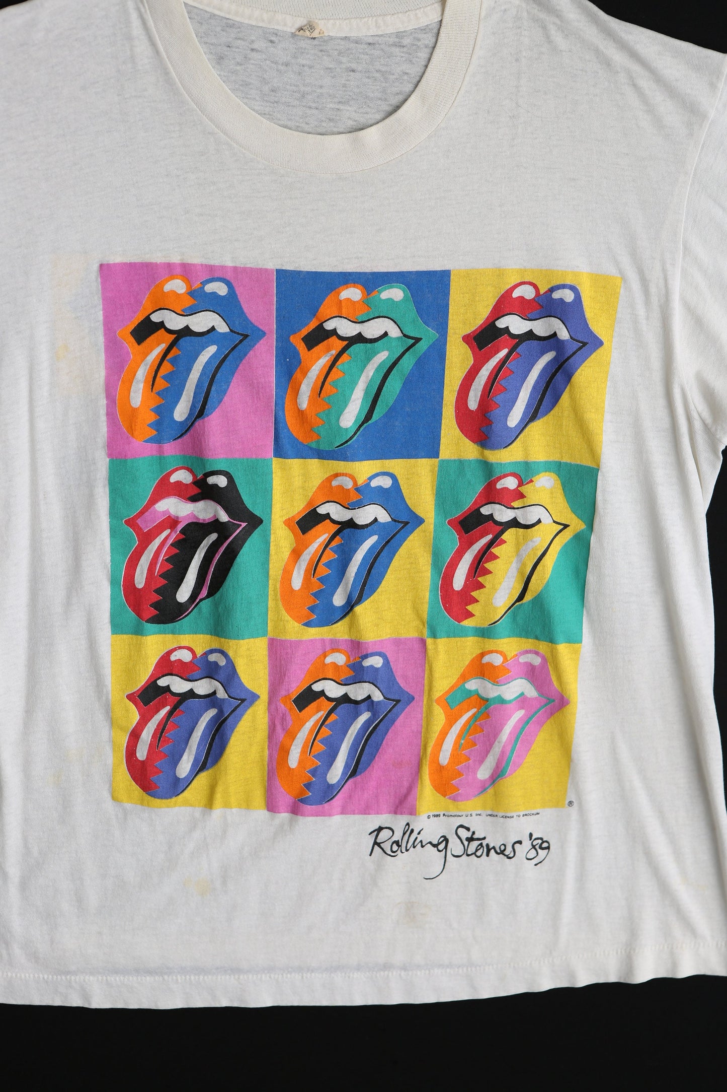 Vintage Rolling Stones T-shirt - 1989 North American Tour