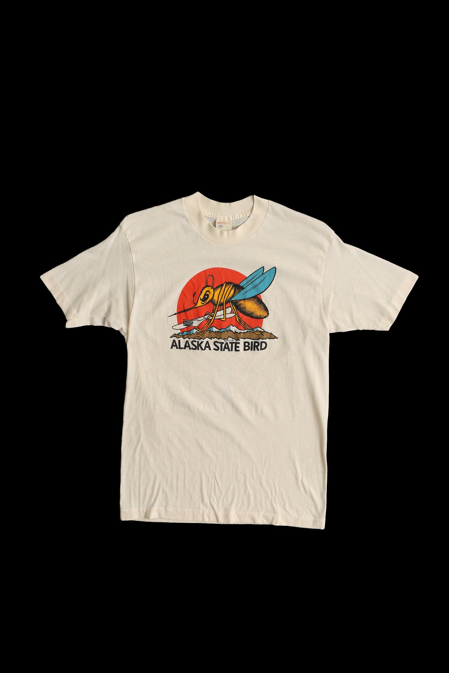 Vintage Graphic T-shirt with Laska State Bird Print