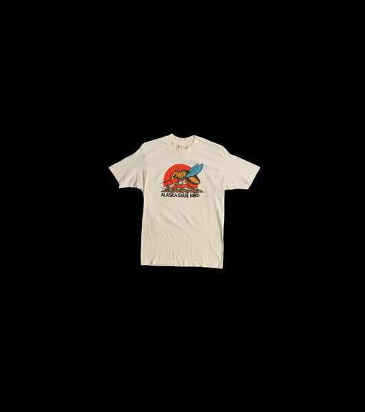 Vintage Graphic T-shirt with Laska State Bird Print
