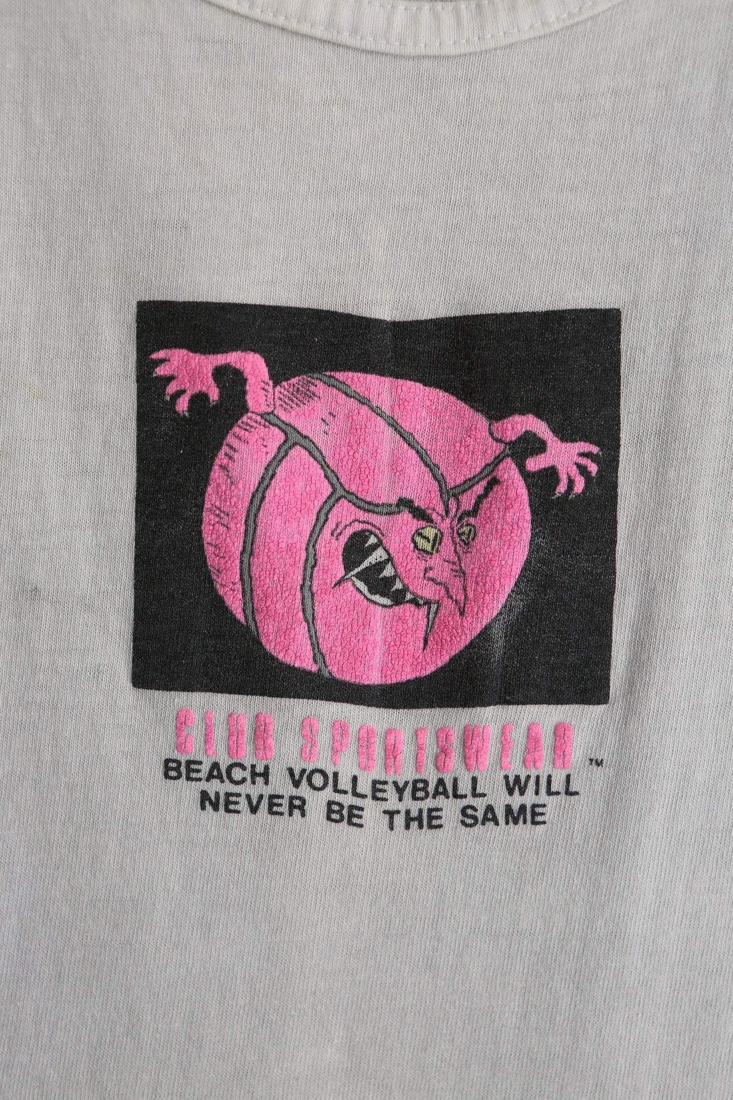Vintage Volleyball white Graphic Tank Top - Attack of the Killer Volleyball