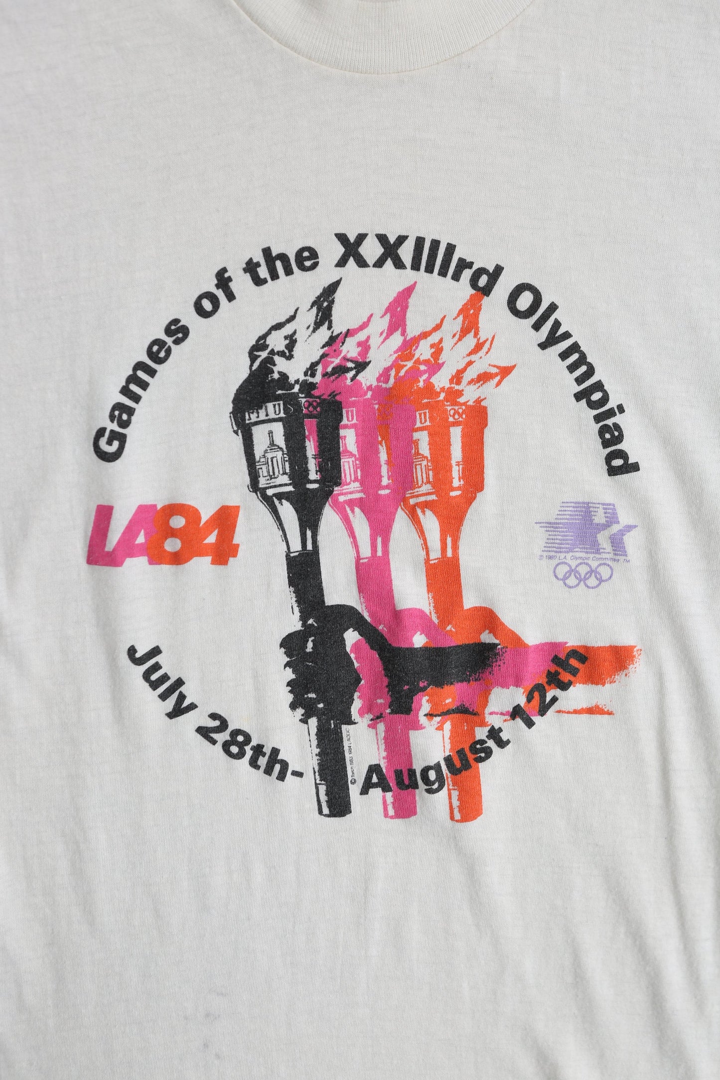 Vintage LA Olympic Games 1984 Graphic T-shirt