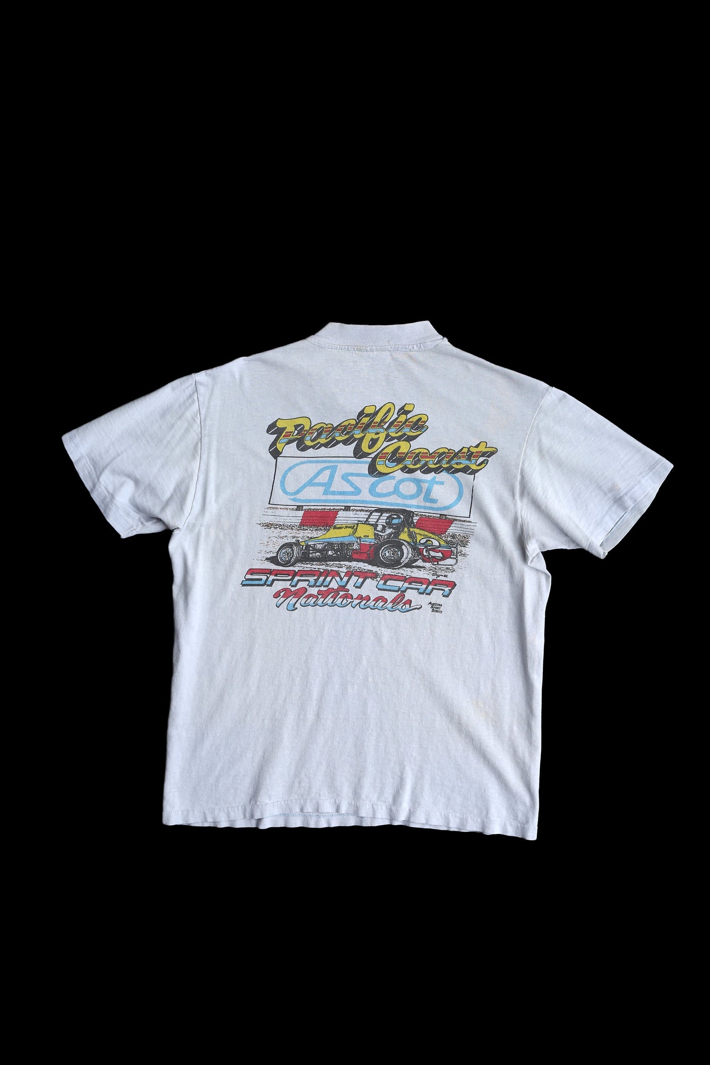 Vintage Racing Graphic T-shirt - Pacific Coat Sprint Car Nationals