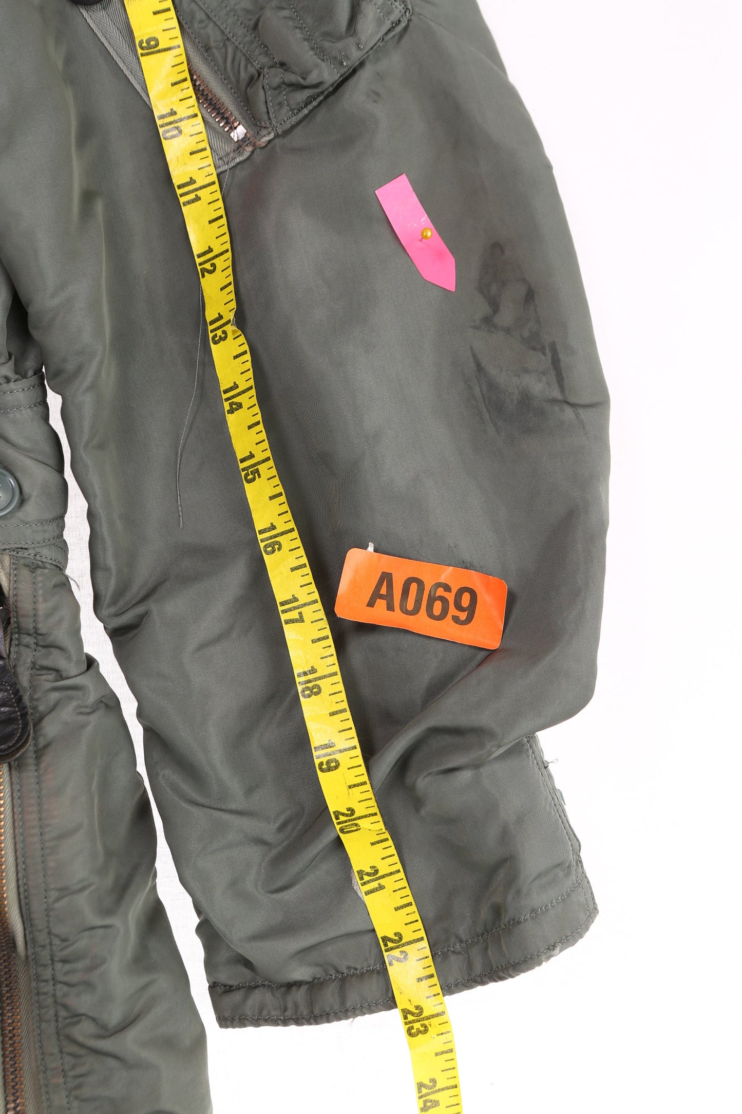 Vintage Flying Green Coverall Jumpsuit / Medium - Short