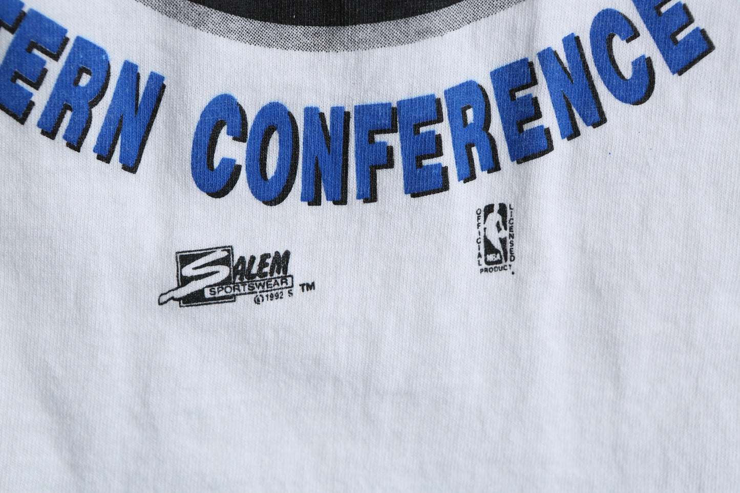 Vintage Basketball Graphic T-shirt / 1992 Jazz VS Blazers Playoffs