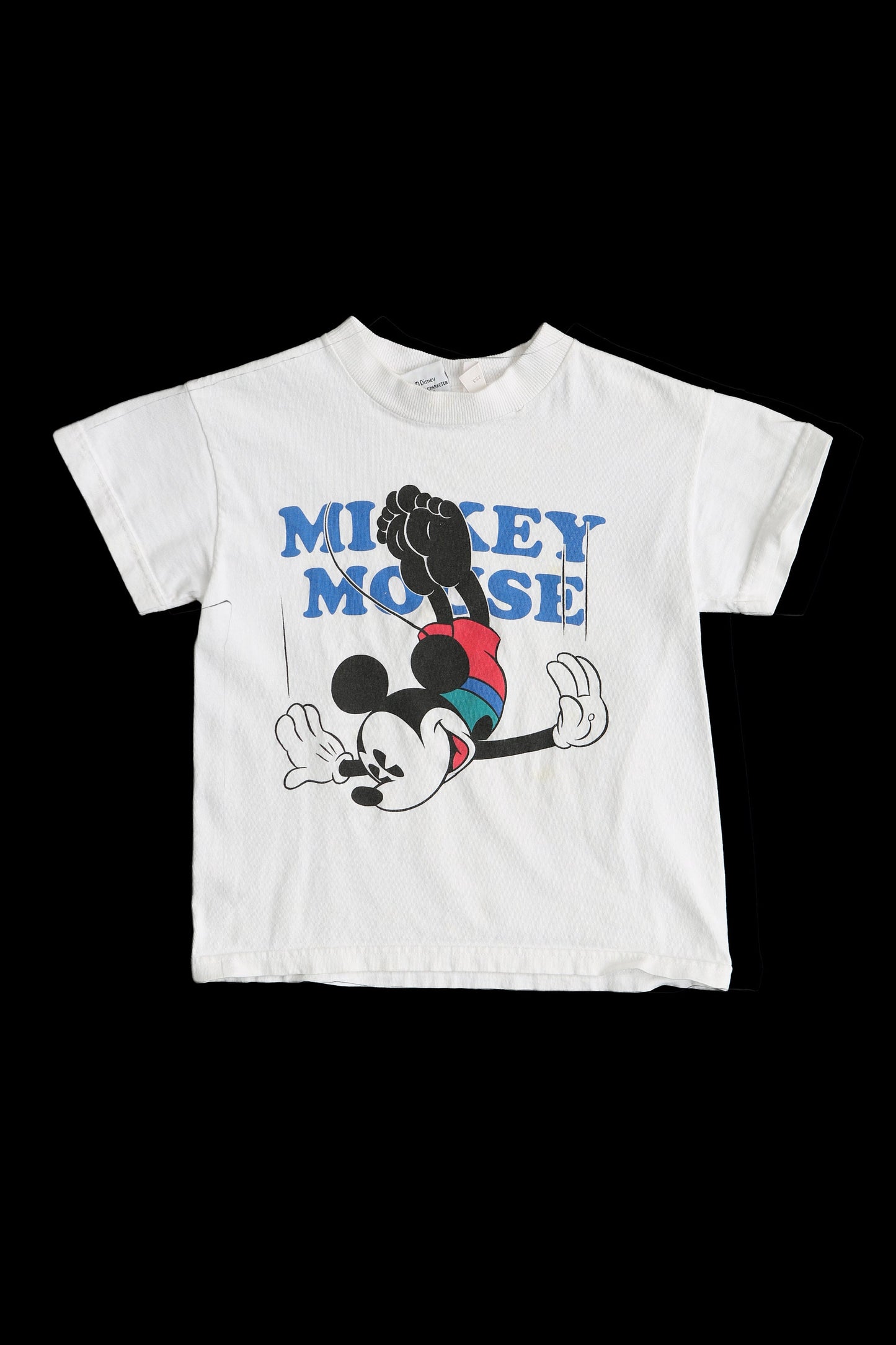 Vintage Mickey Mouse Diving Kids Graphic T-shirt
