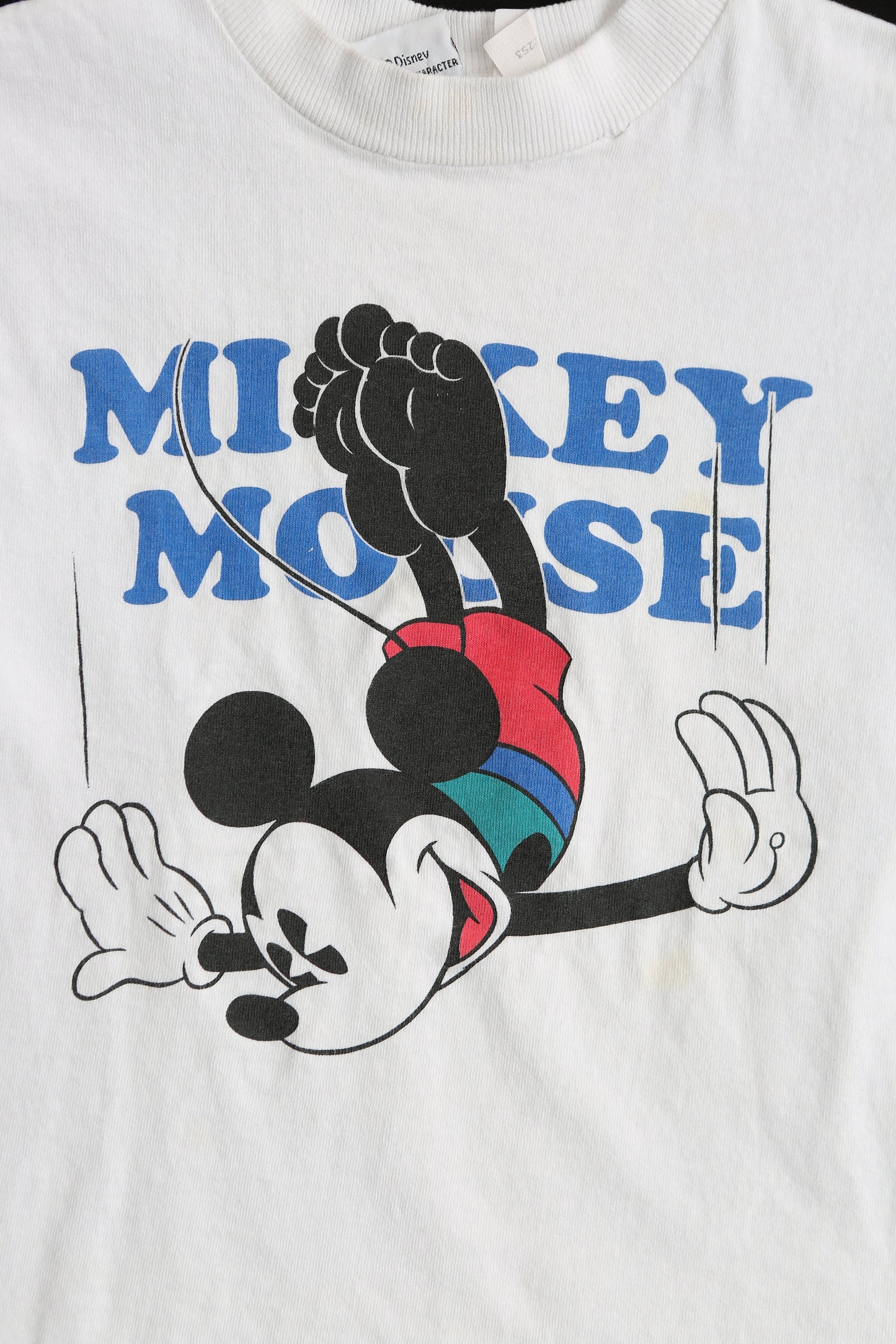 Vintage Mickey Mouse Diving Kids Graphic T-shirt