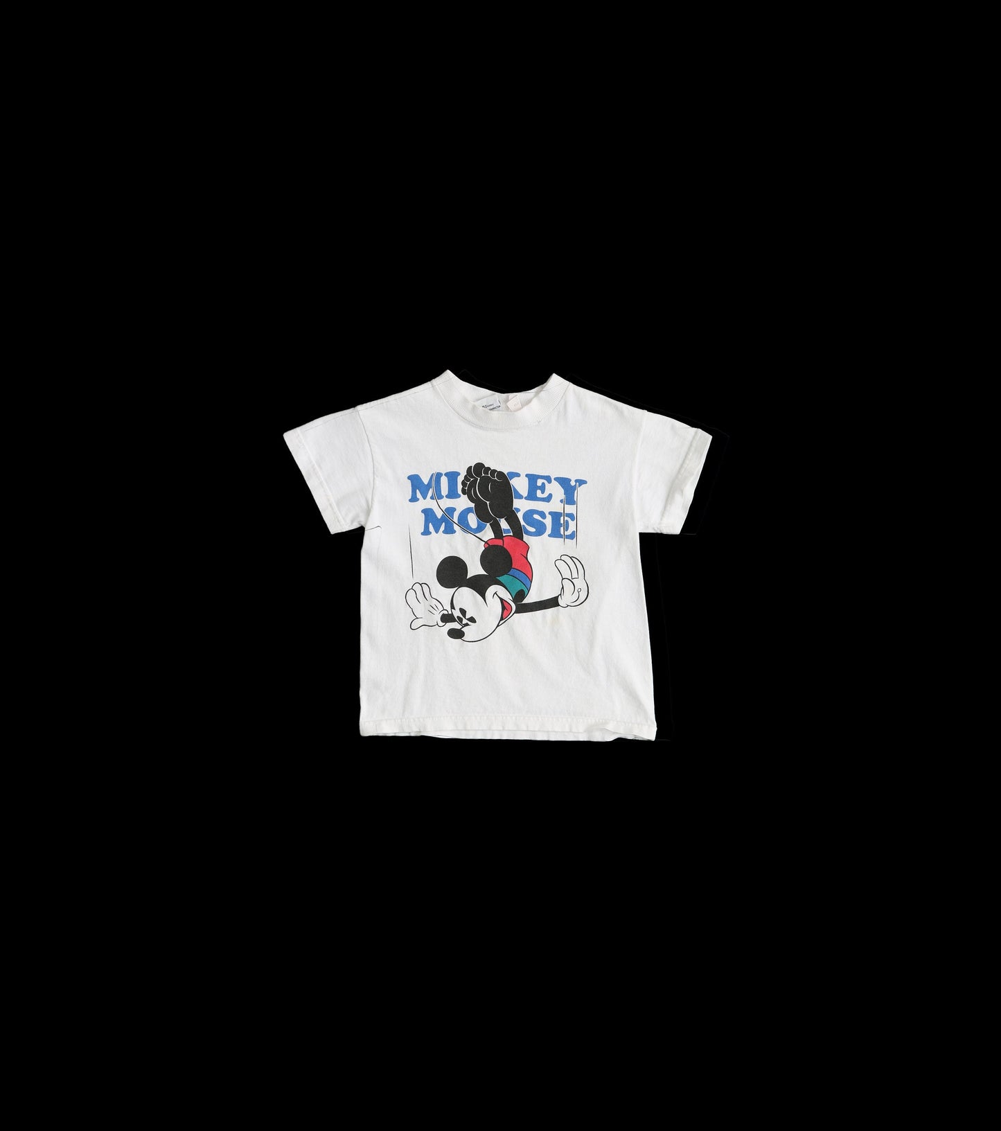 Vintage Mickey Mouse Diving Kids Graphic T-shirt